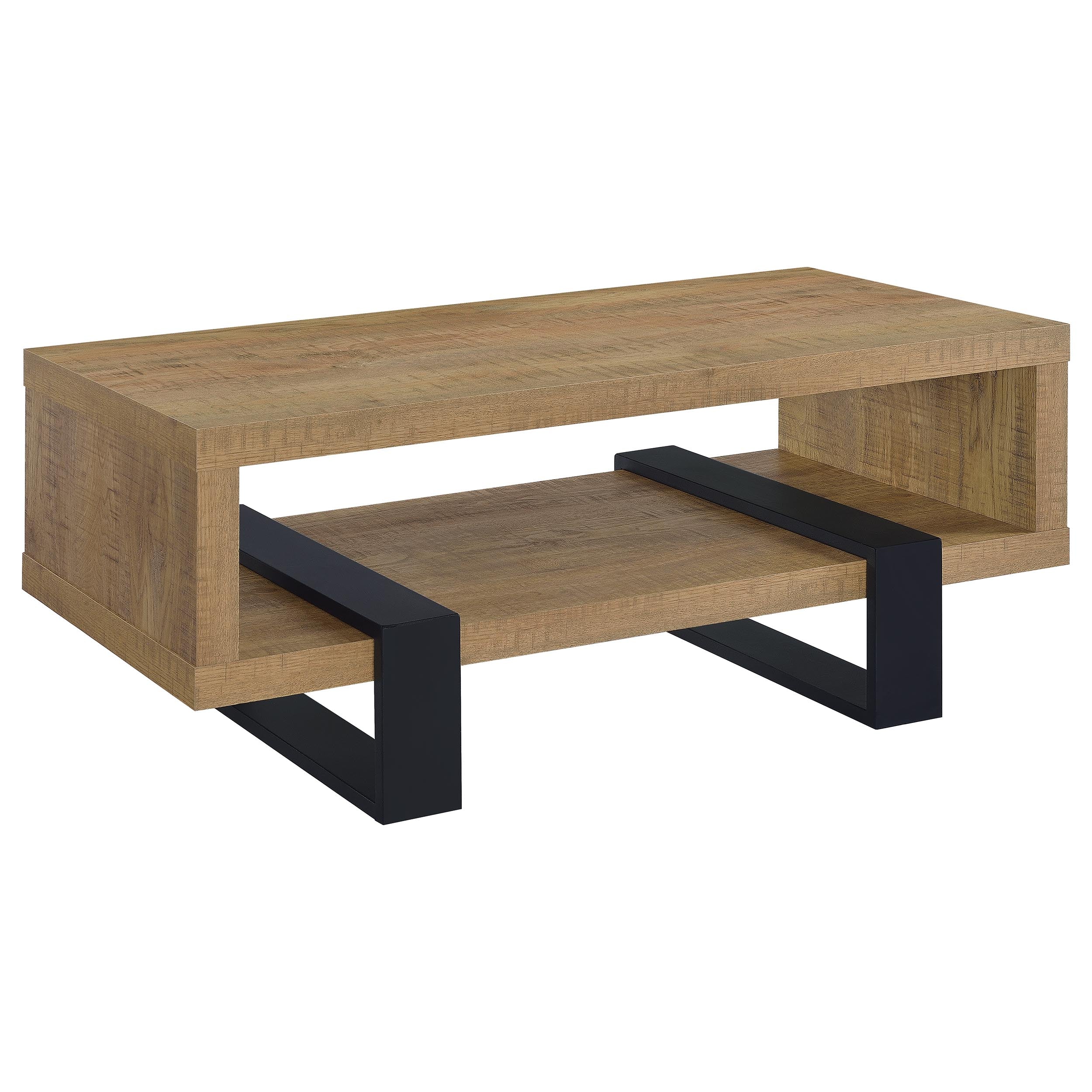 Dinard Engineered Wood Cocktail Coffee Table Mango-