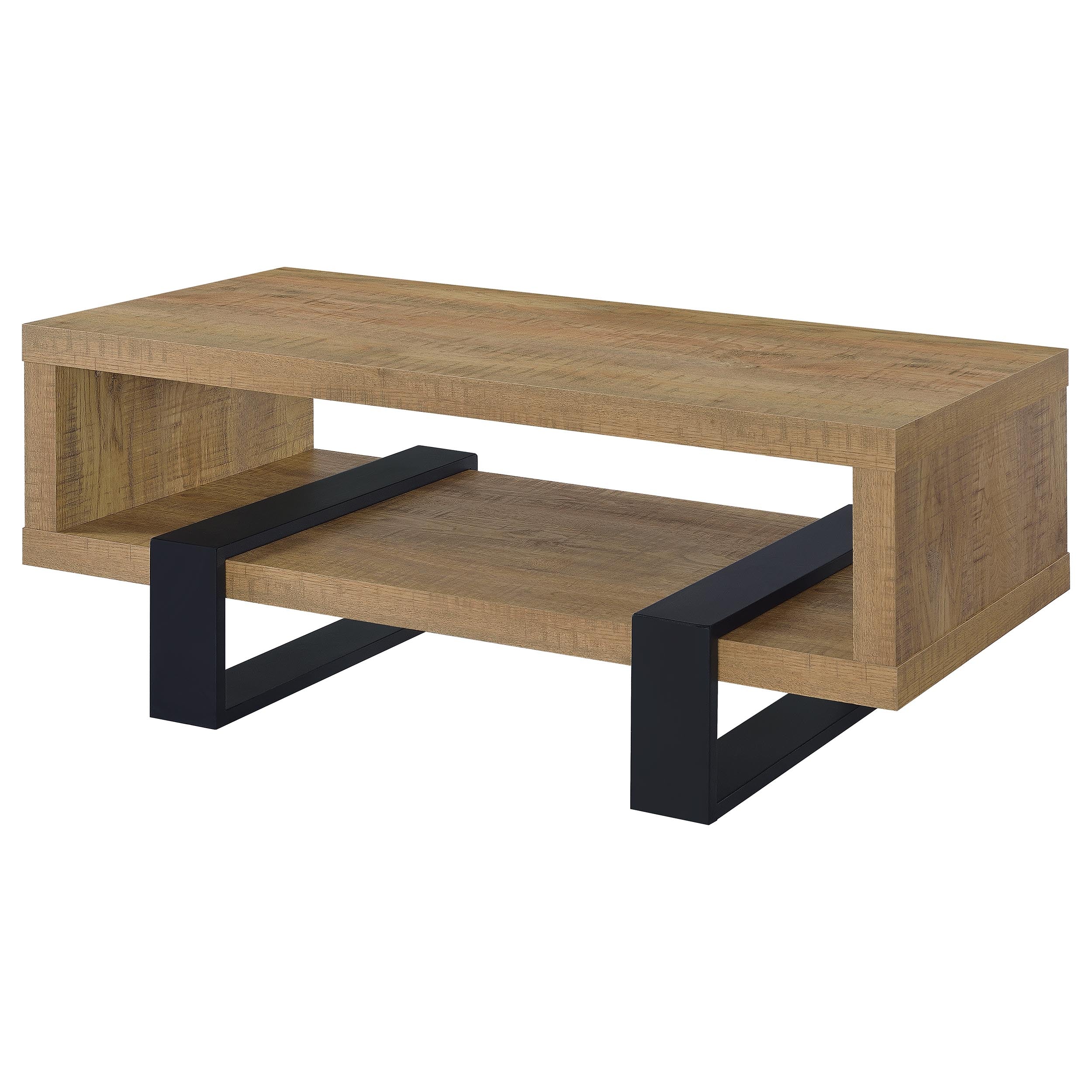 Dinard Engineered Wood Cocktail Coffee Table Mango-