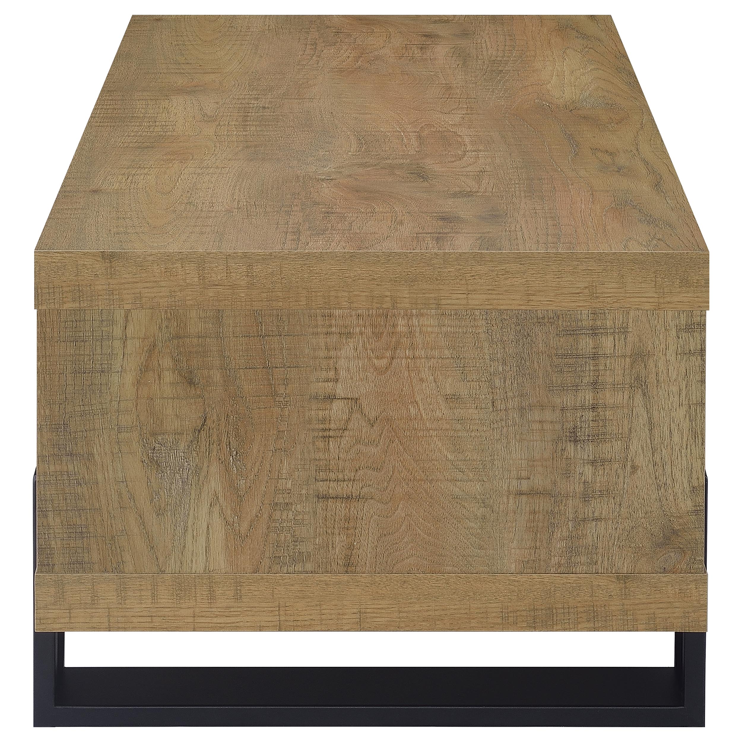 Dinard Engineered Wood Cocktail Coffee Table Mango-
