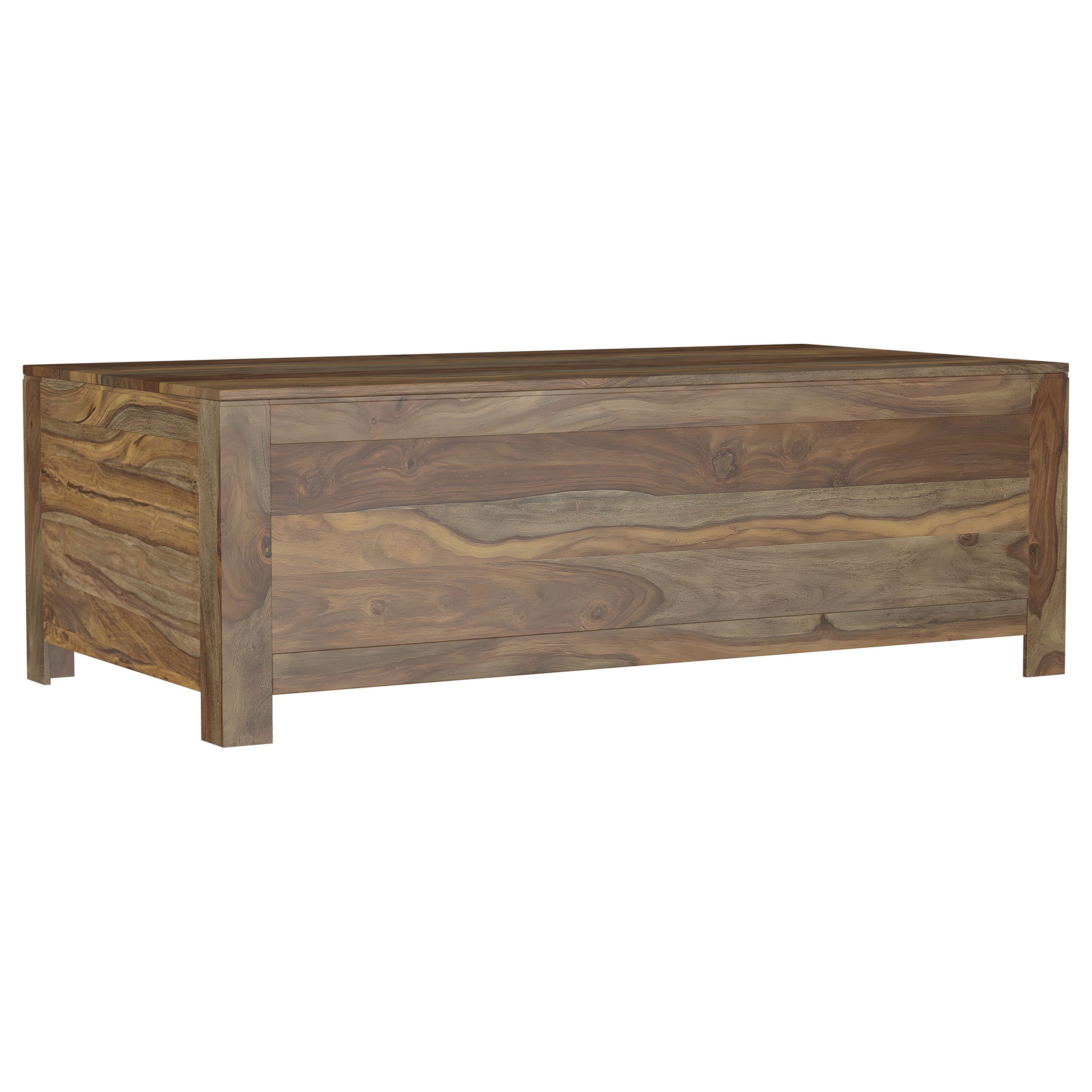 Esther 6-drawer Solid Wood Coffee Table Natural Sheesham-CoasterElevations