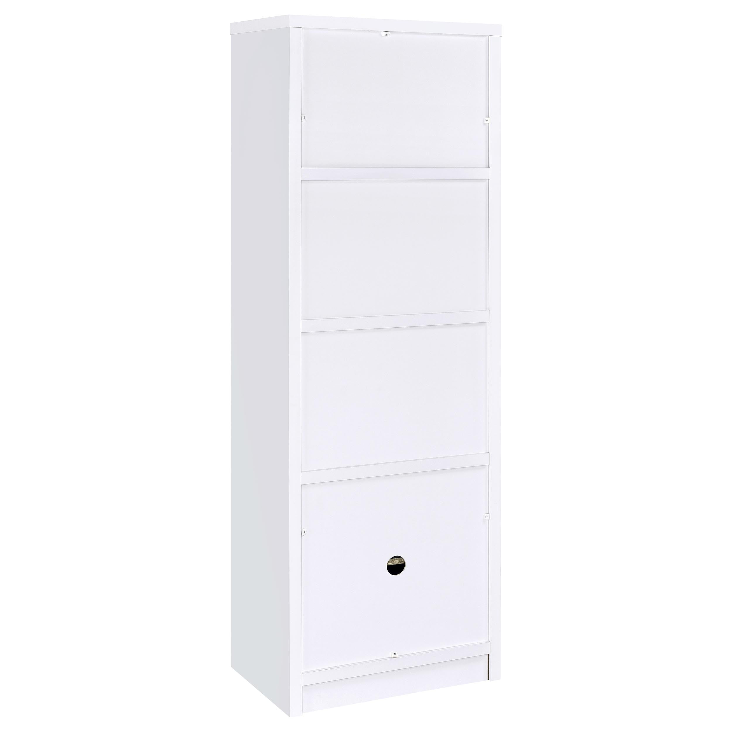Laughlin 3-piece Entertainment Center TV Stand White-