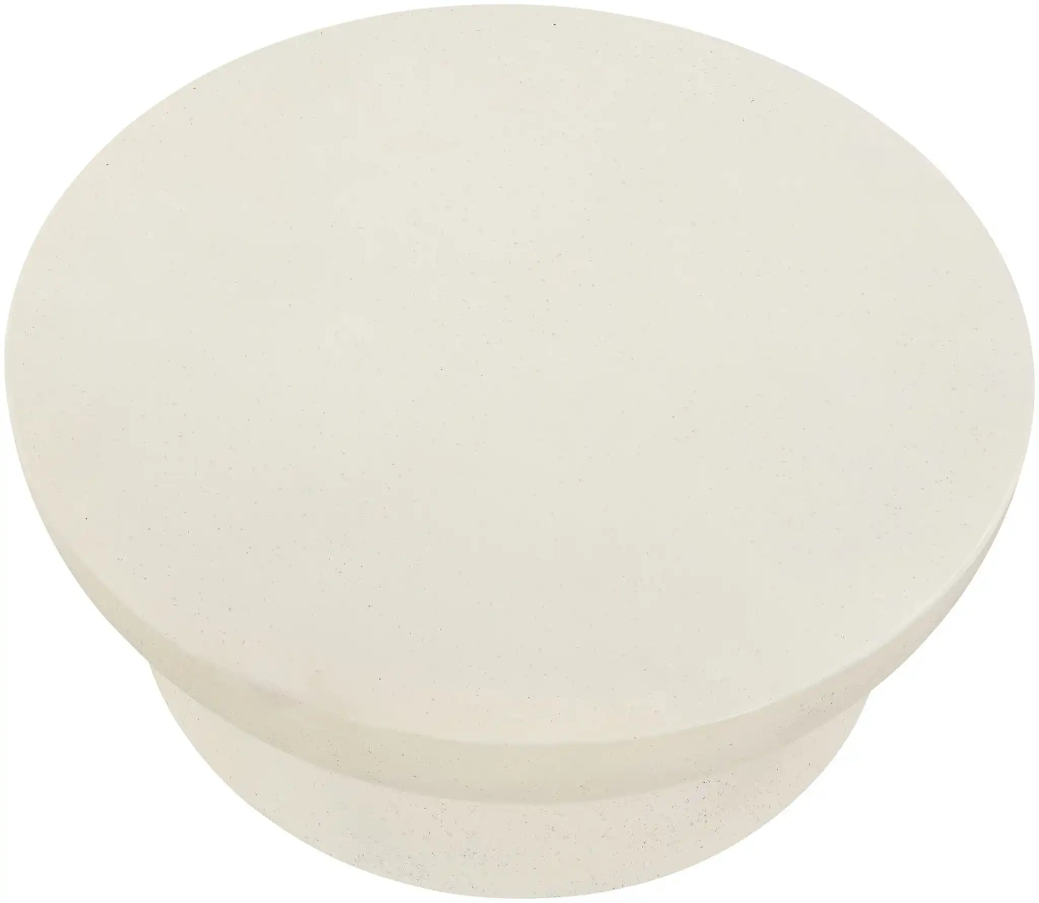Avaya - Concrete And Fiberglass Indoor / Outdoor Coffee Table - Cream