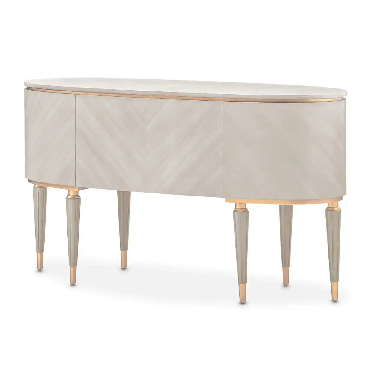 St. Charles - Vanity Desk - Dove Gray