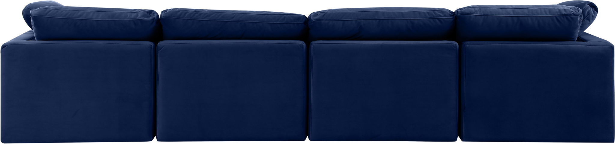 Indulge - Velvet 4 Seat Modular Sofa