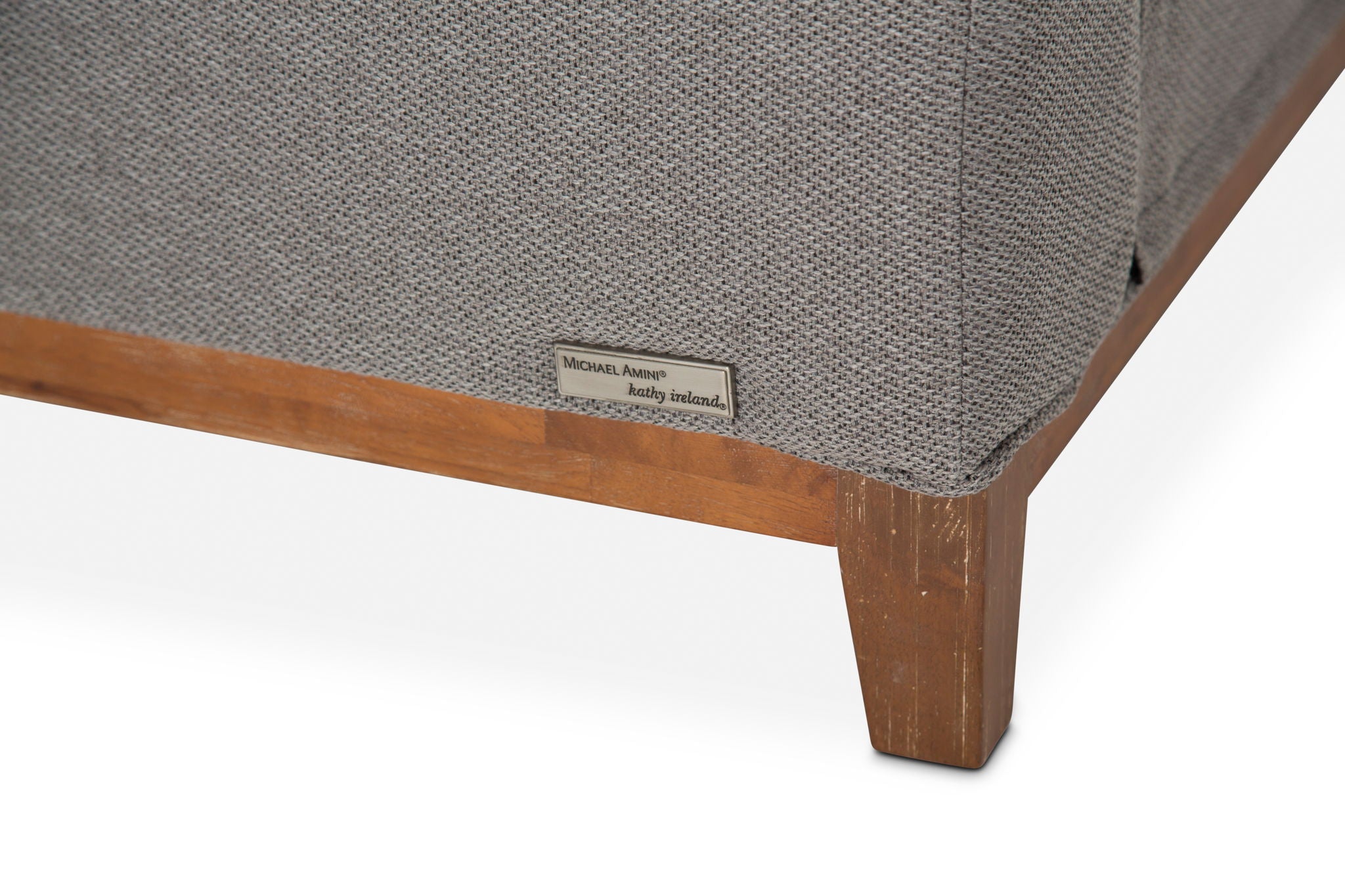 Brooklyn Walk - Accent Chair - Gunmetal / Umber