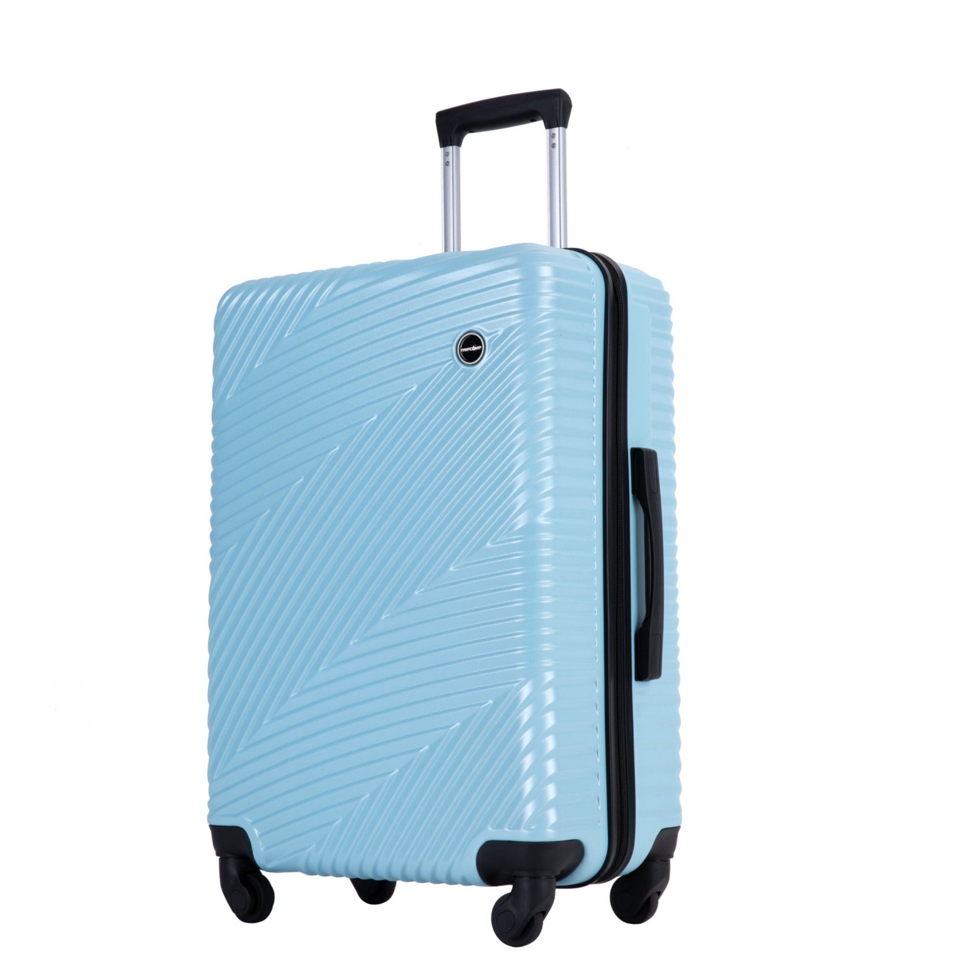 3 Piece Luggage Sets Lightweight Suitcase With Two Hooks, Spinner Wheels,