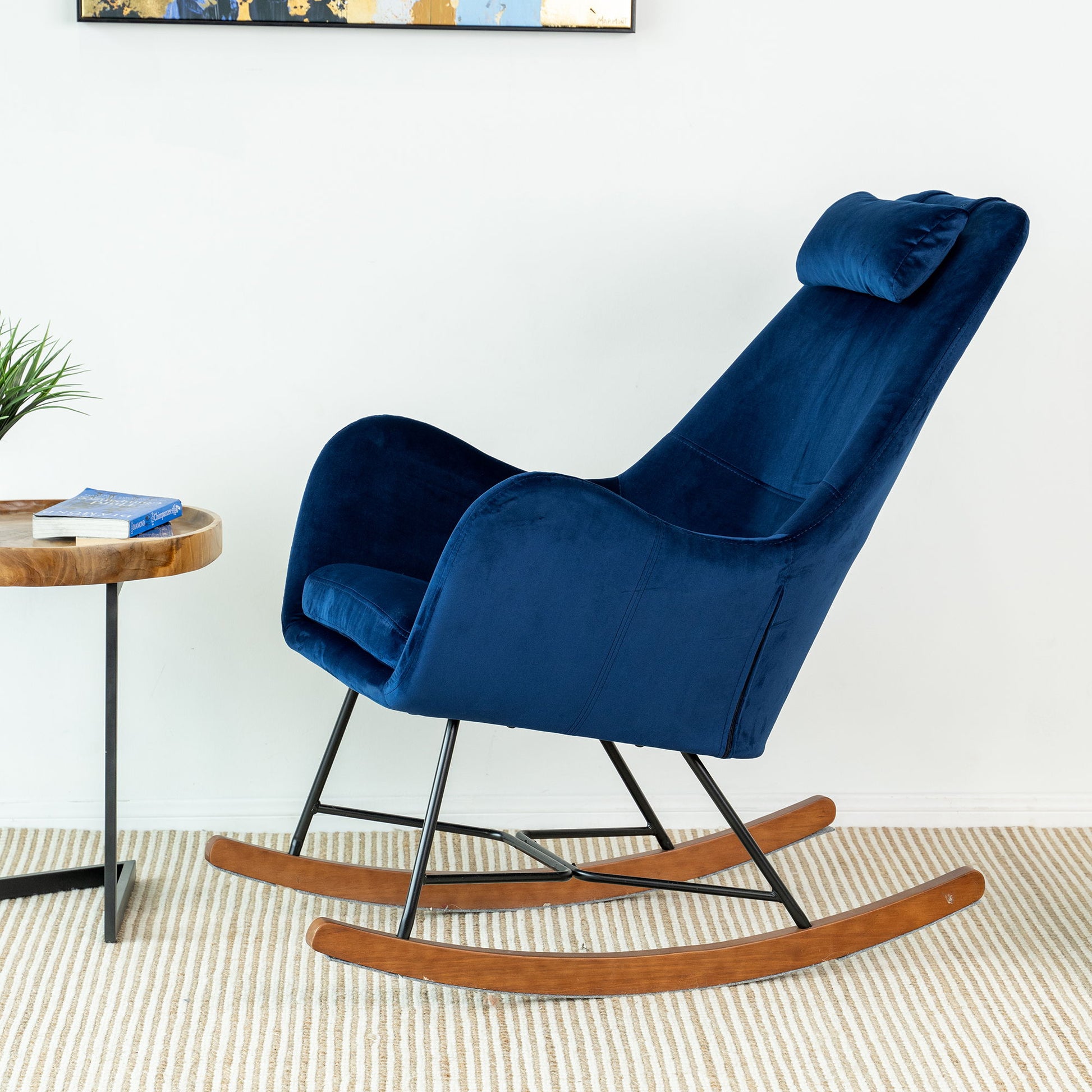 Chloe - Mid Century Modern Rocker Livingroom And Bedroom Chair - Best Buy Furniture