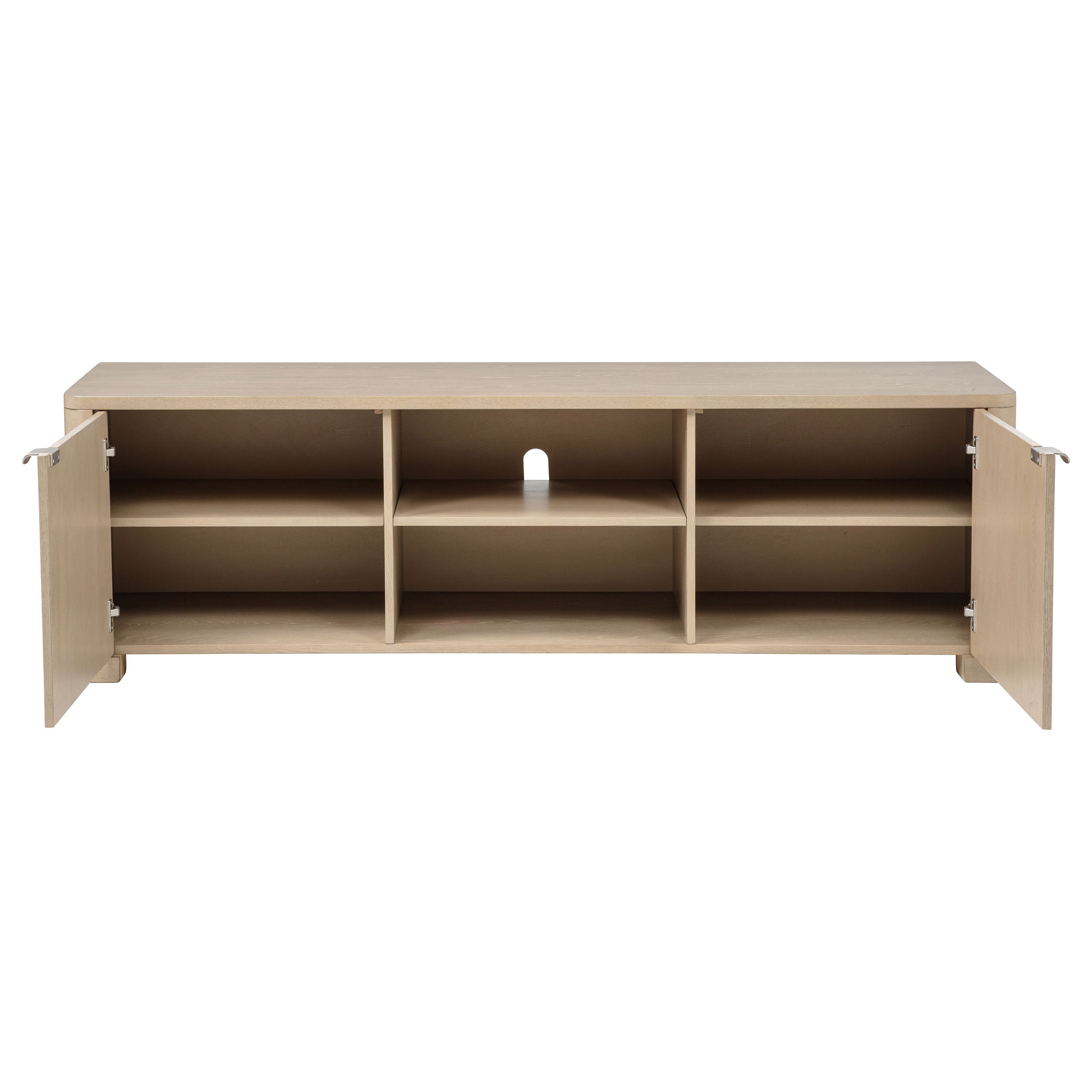 Marcelo 71-inch TV Stand Media Console Light Elm-