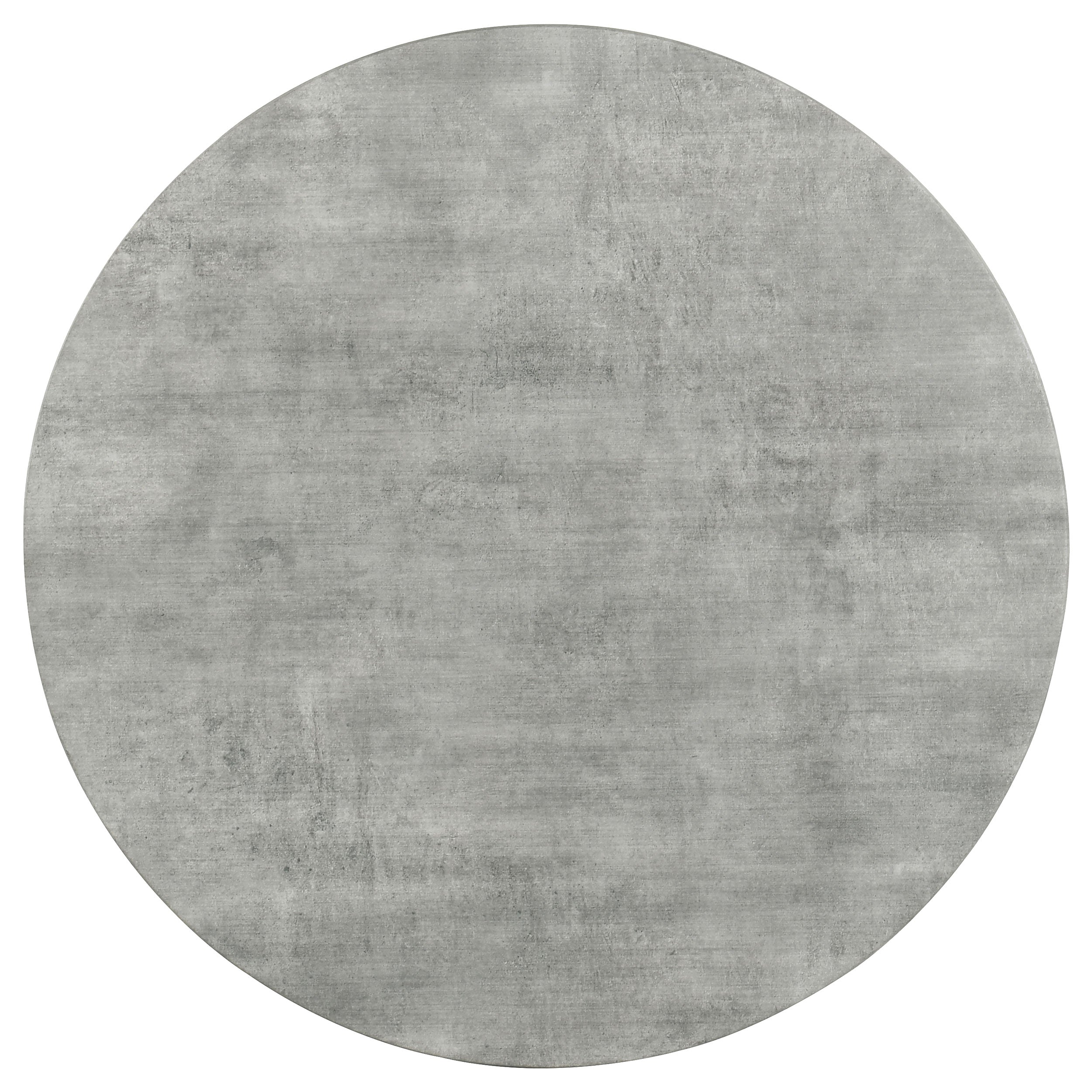 Hadi Round SmartTop Coffee Table Cement and Gunmetal-CoasterEveryday