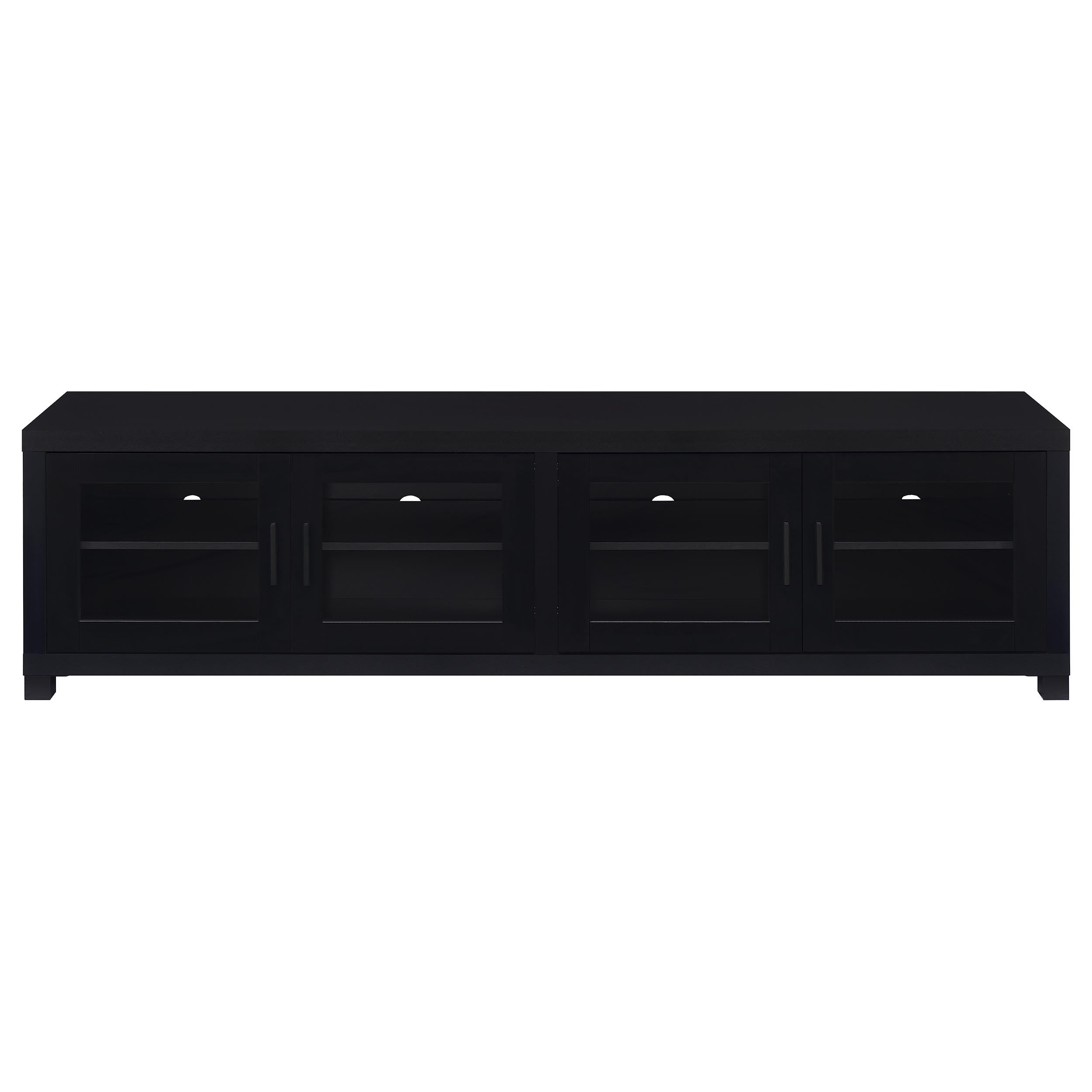 Jupiter 3-piece Entertainment Center 79-inch TV Stand Black-