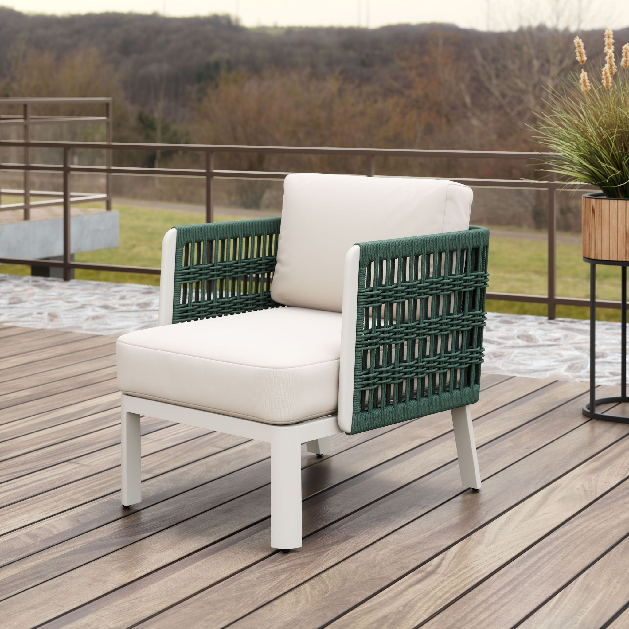 Bridgehampton - Armchair - White