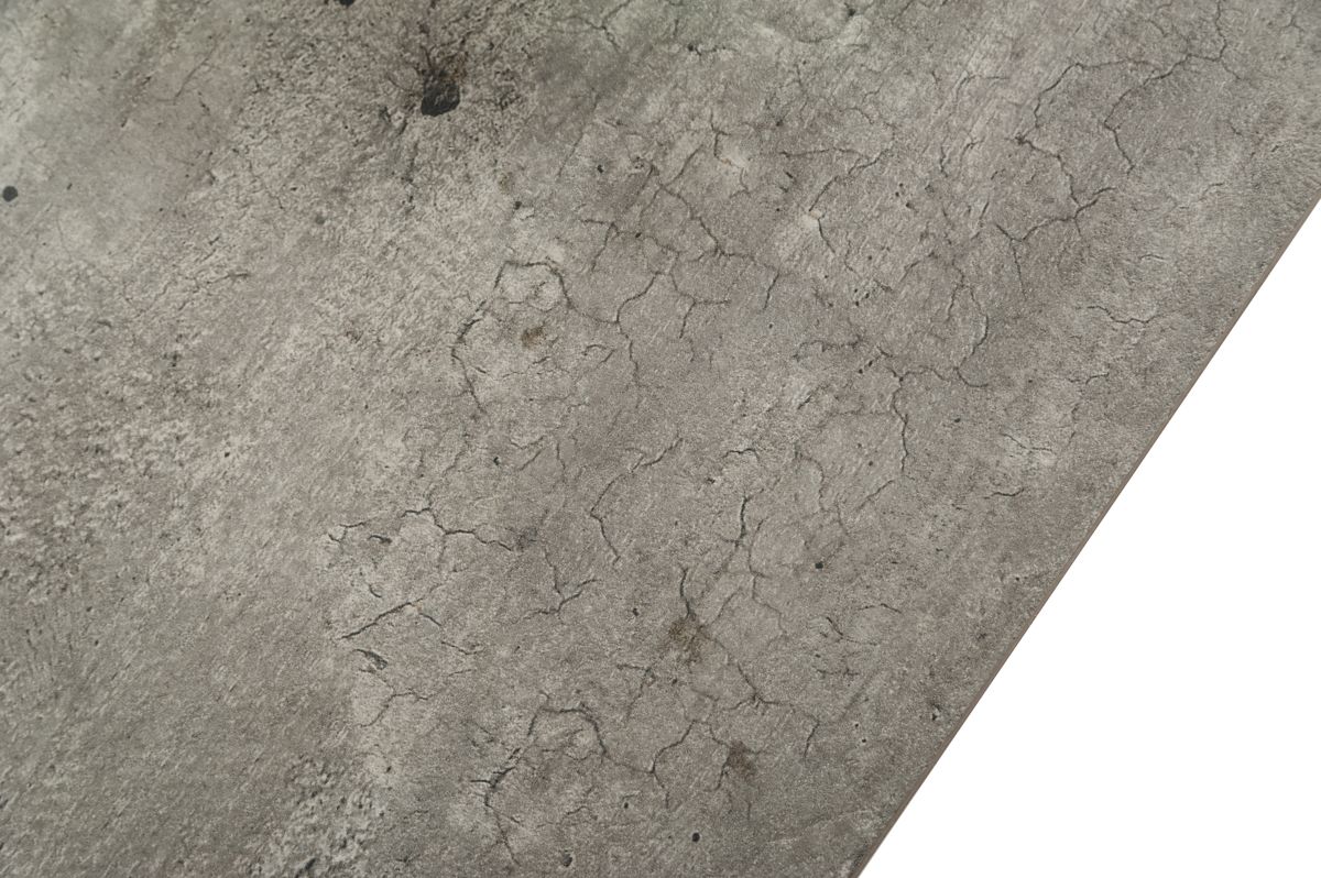Nova Domus Boston Modern Glass & Faux Concrete Reversible Desk