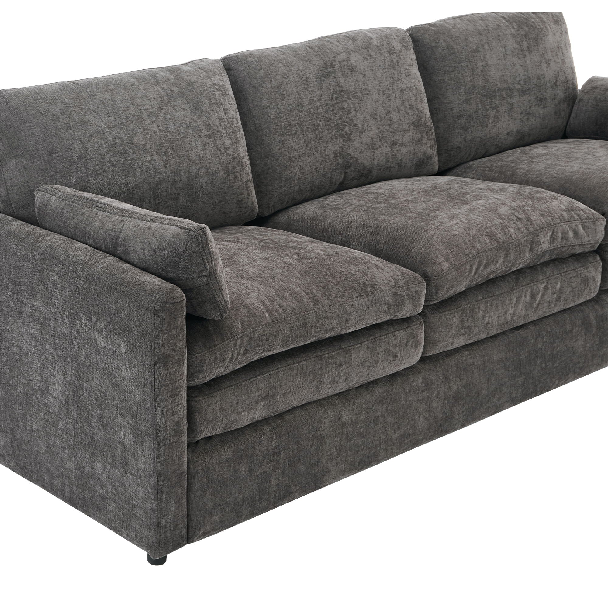 Cozy Upholstered Sofa Set For Living Room