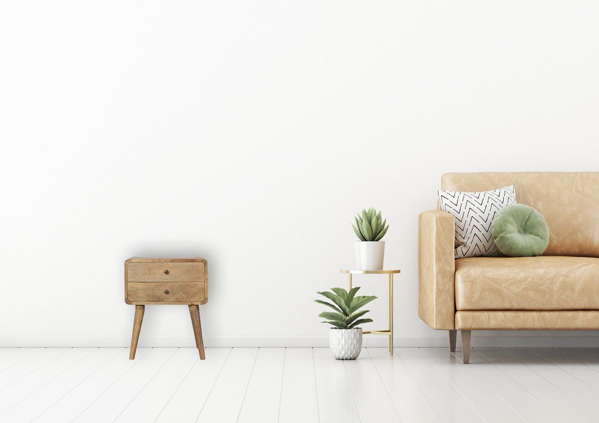 Curved Nightstand