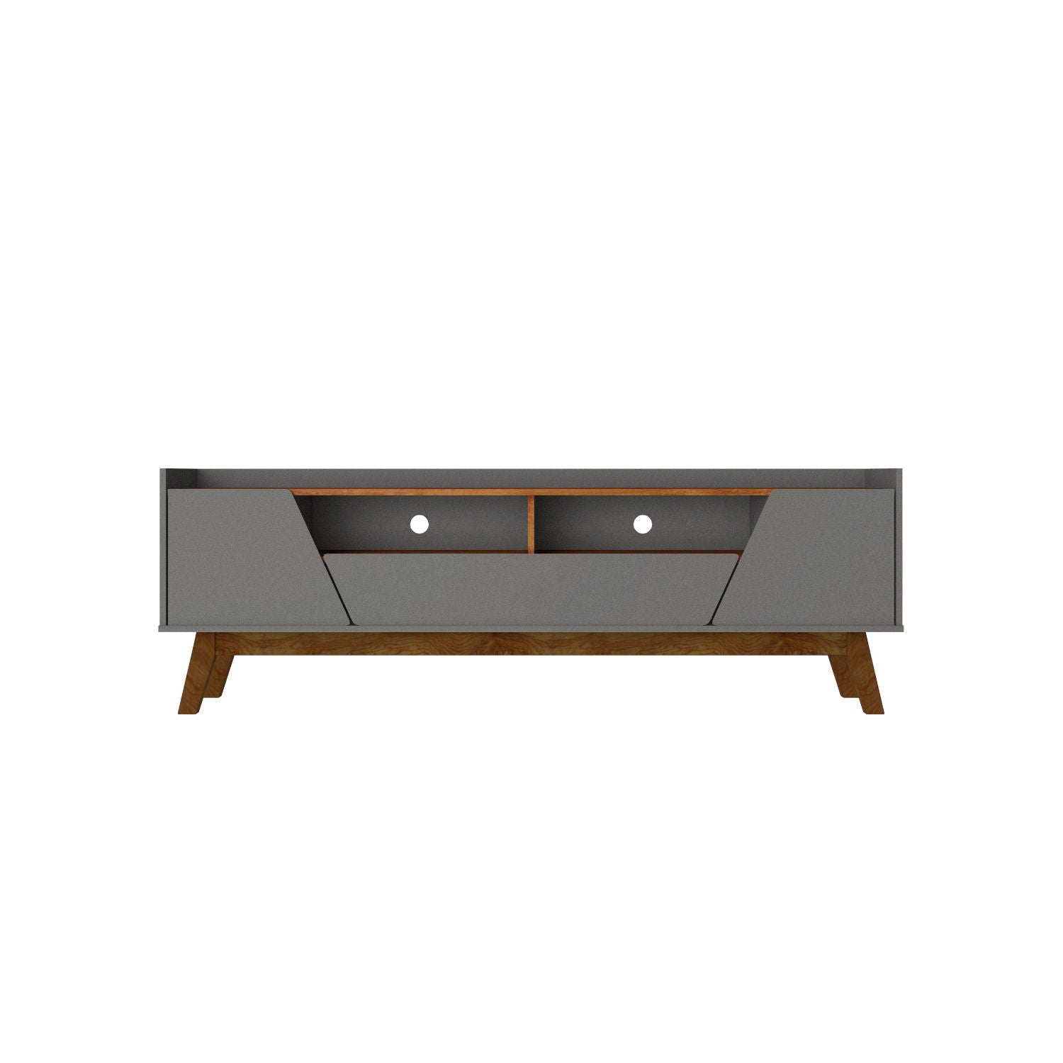 Marcus - TV Stand With 4 Shelves And Soft Close Doors