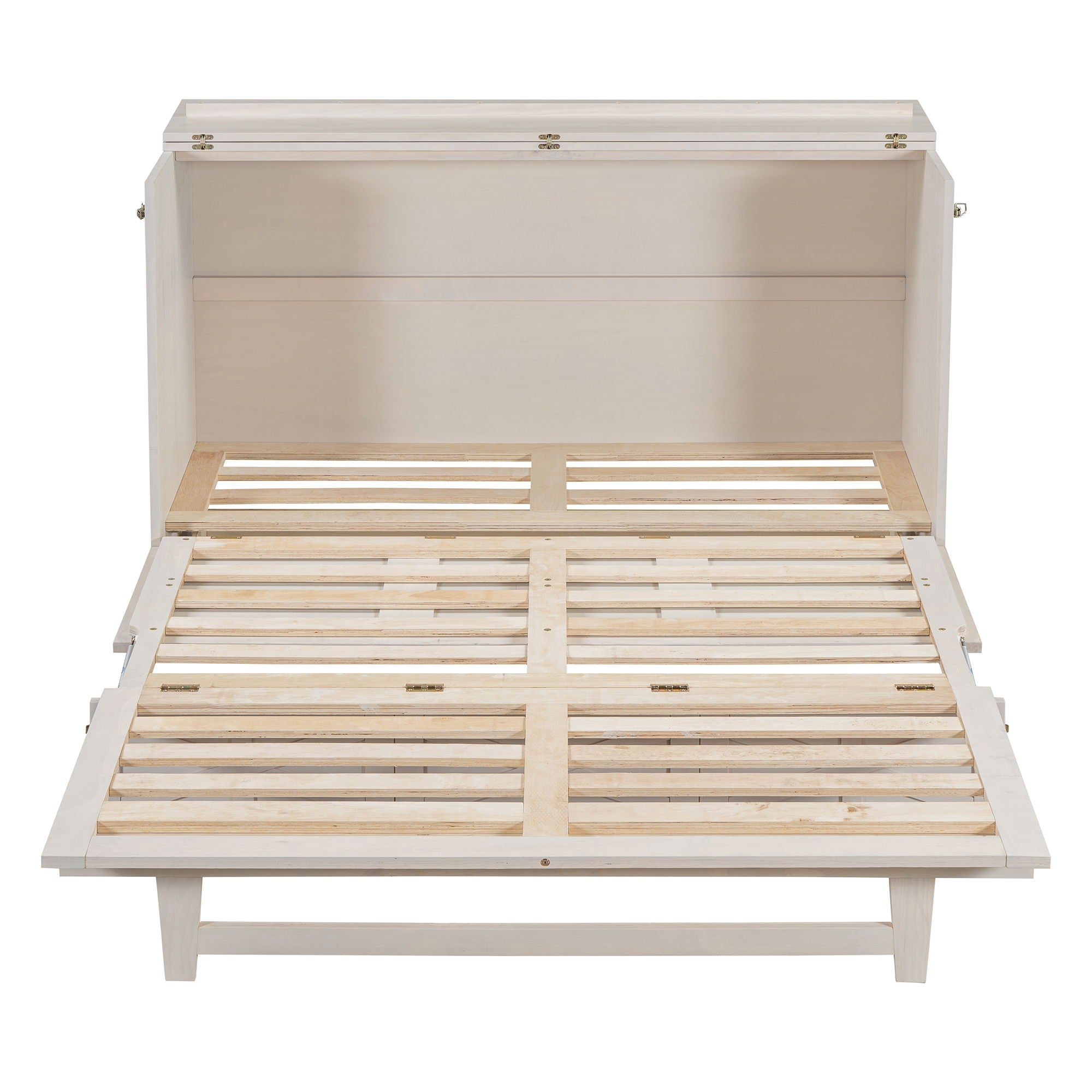 Murphy Bed With Large Drawers And USB Ports