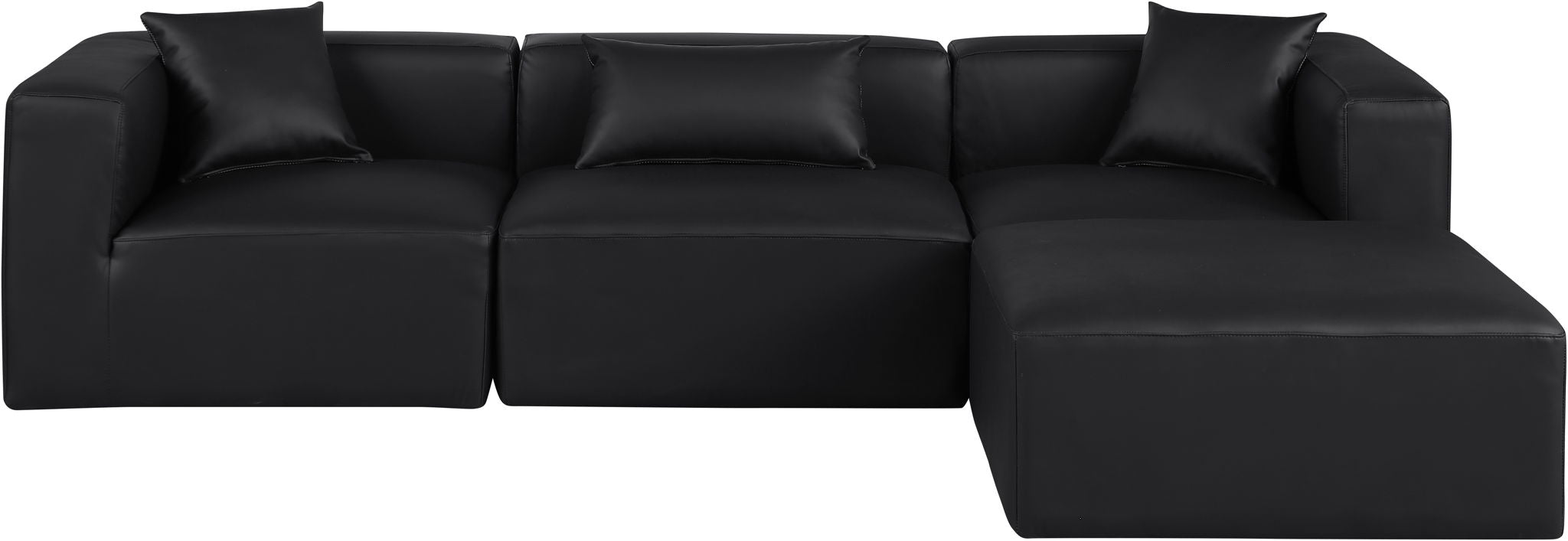 Cube - 4 Piece Modular Sectional With Chaise