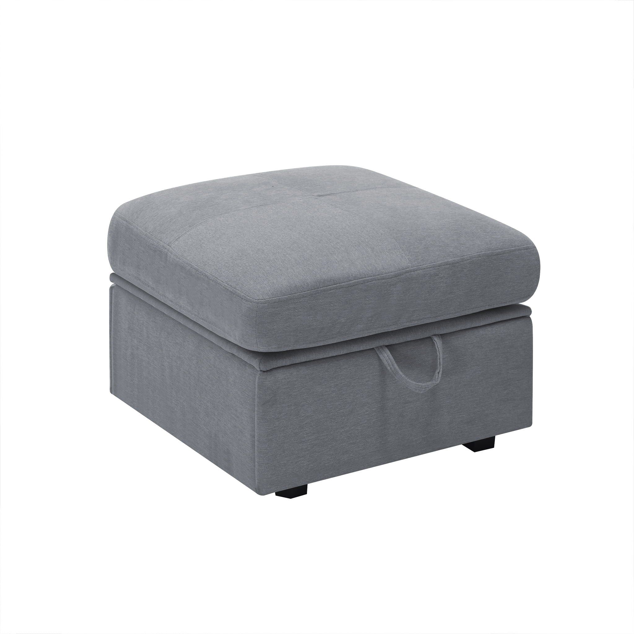 Modern Modular Sofa, 6 Seat Chenile Sectional Couch Set With 2 Pilows Included, Freely Combinable