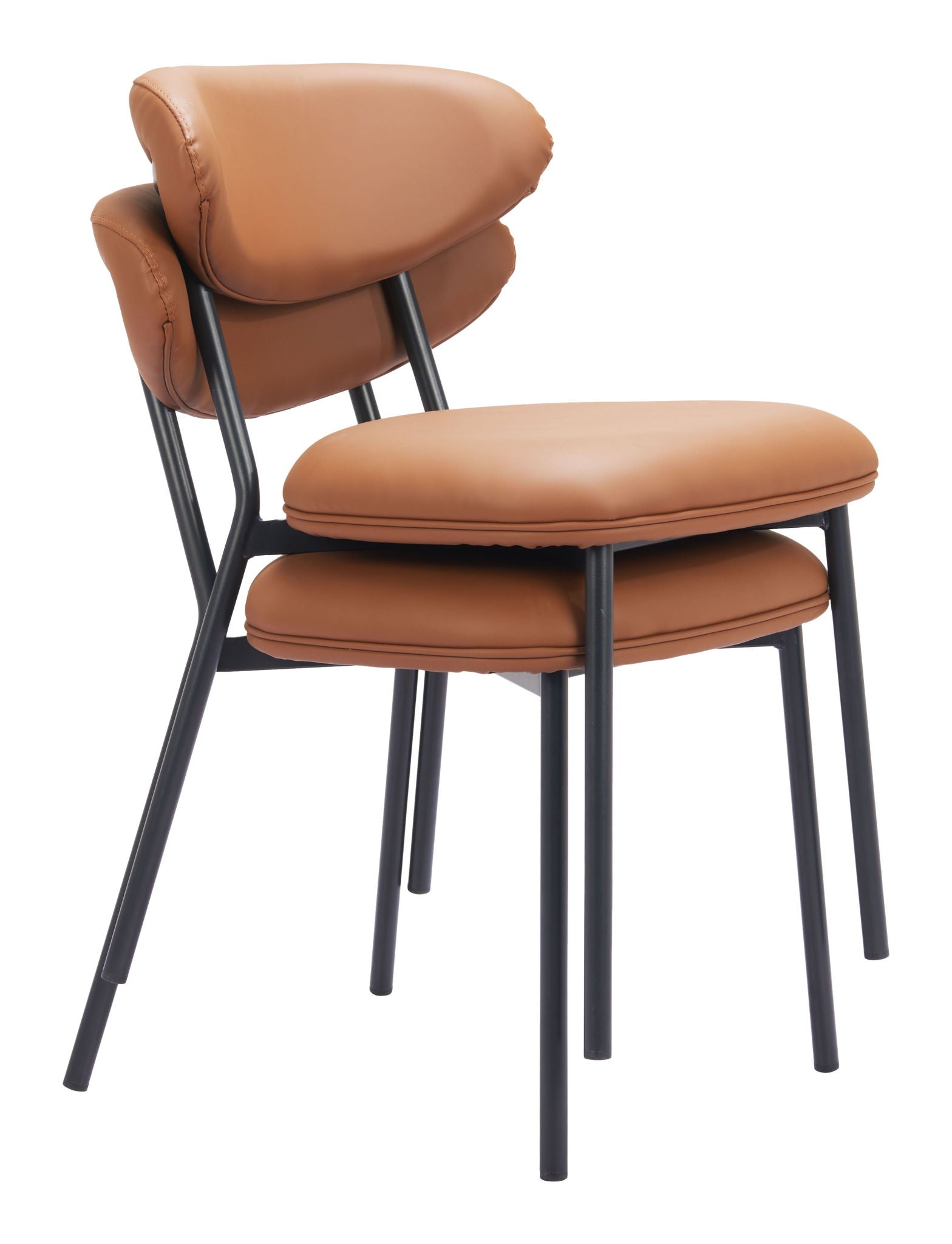 Rorun - Dining Chair (Set of 4) - Brown
