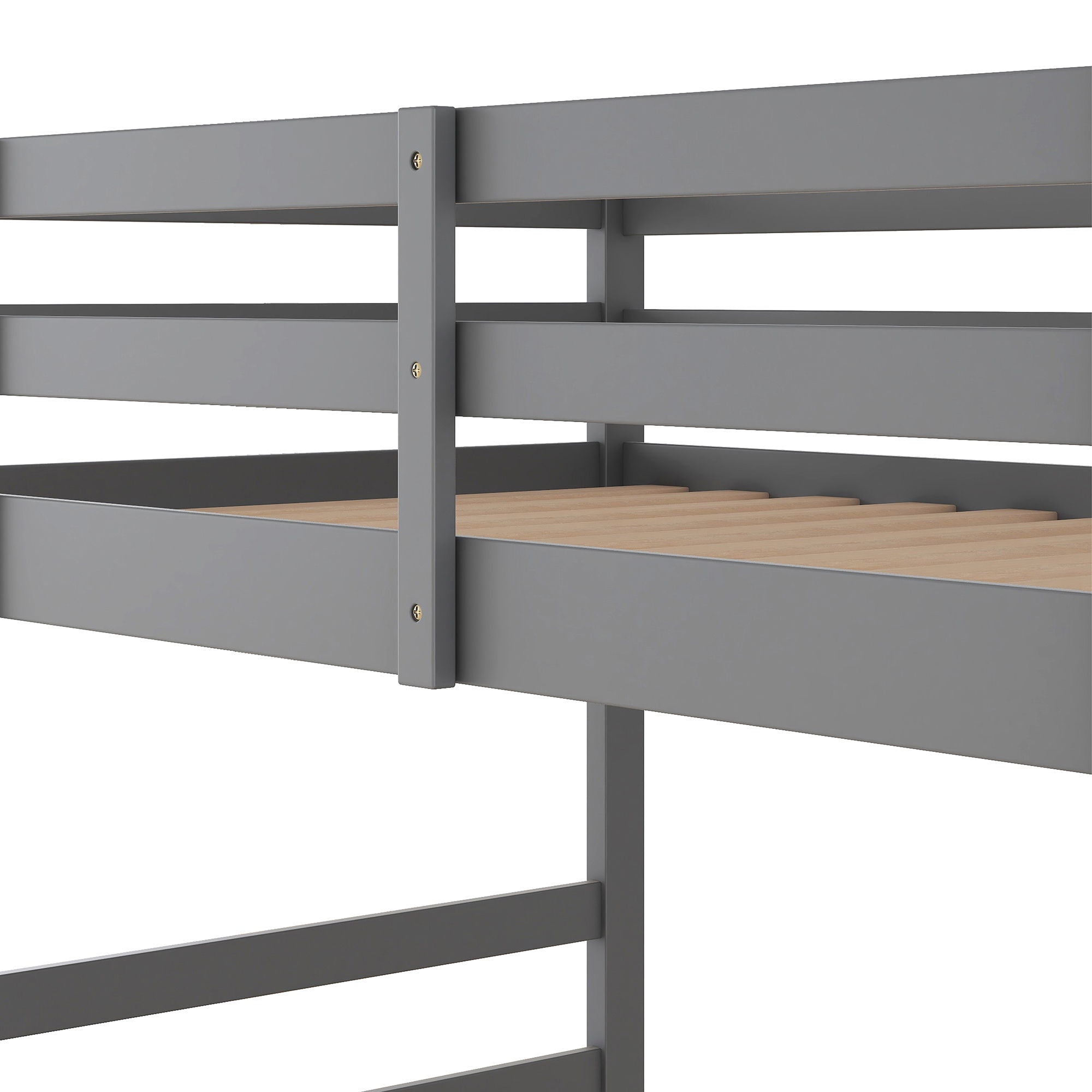 Crafted Bunk Bed With Ladder
