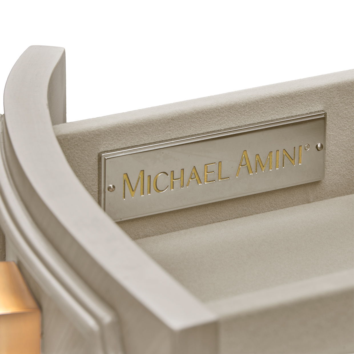 St. Charles - Vanity Desk - Dove Gray