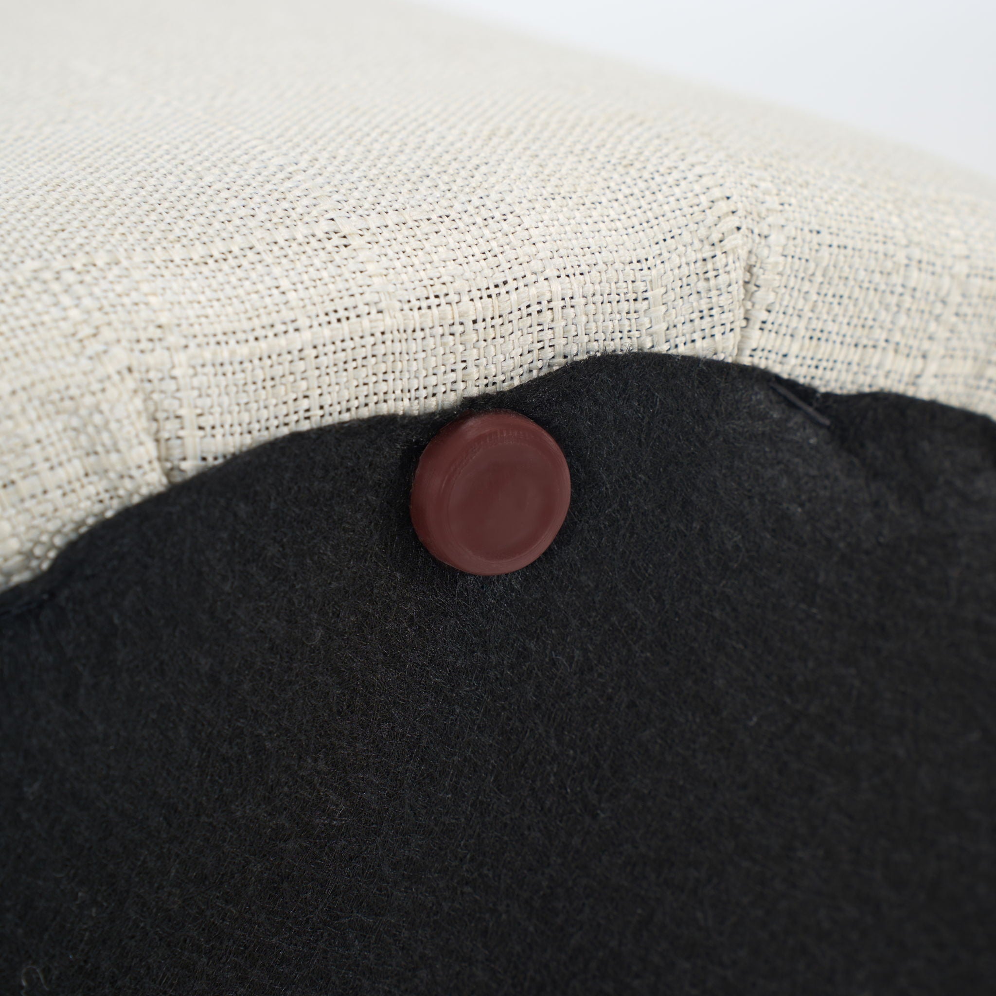 Nesting Ottomans, Round Coffee Table & Bench With Tray (Set of 2)