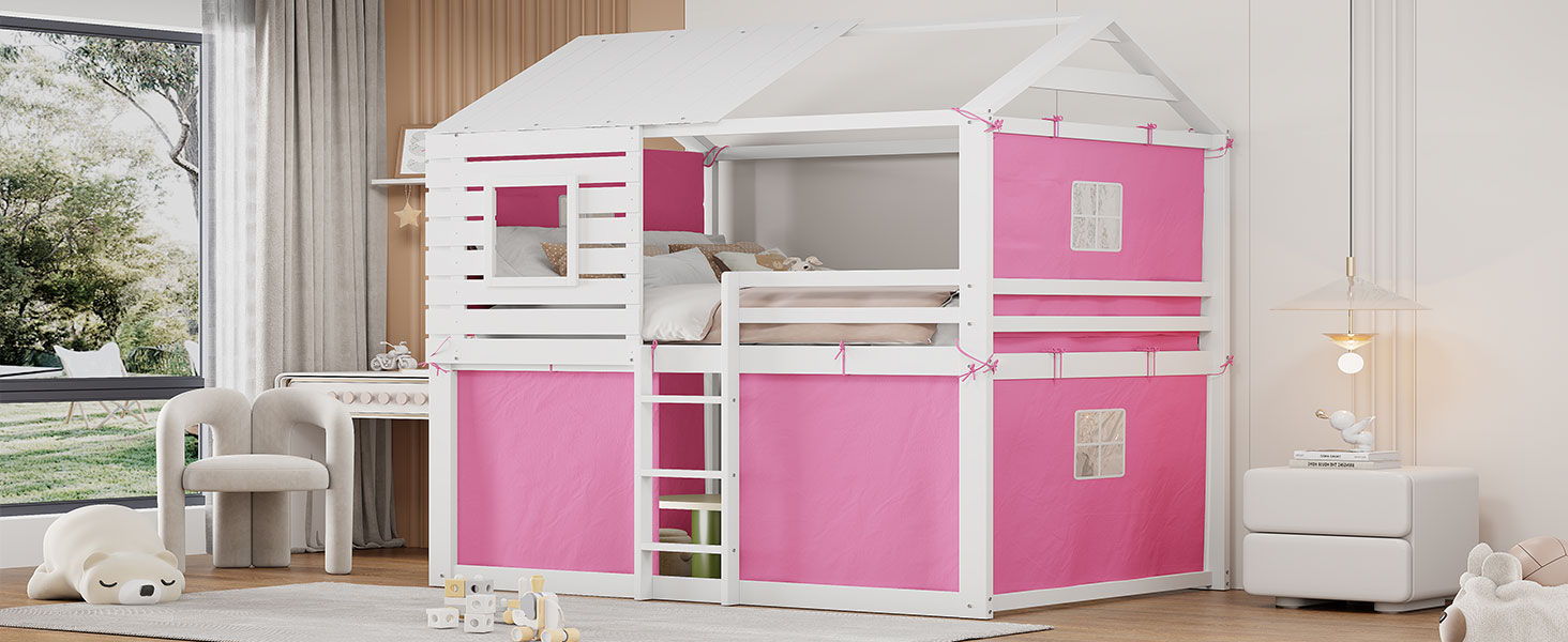 Bunk House Bed With Tent