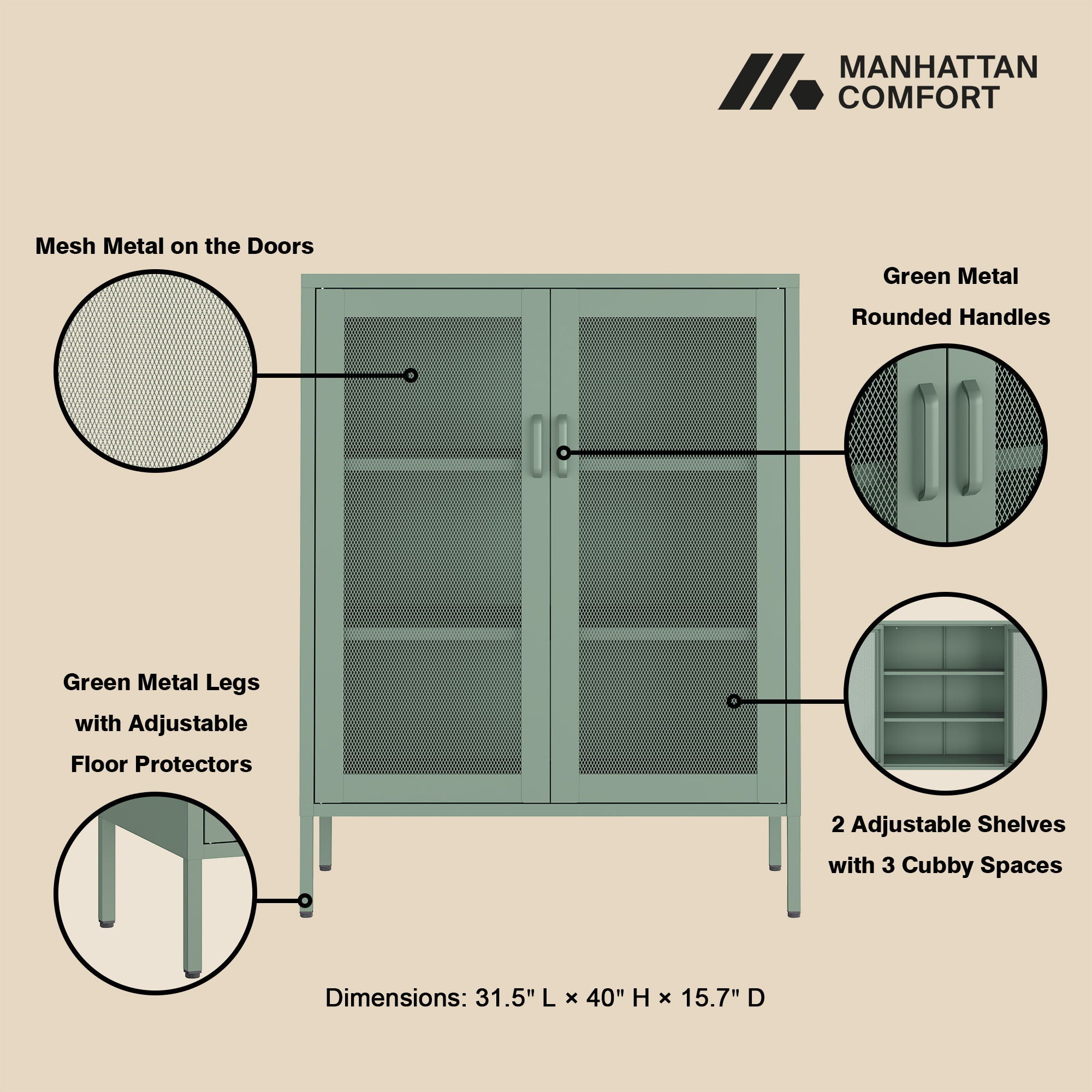 Amelia - Accent Cabinet