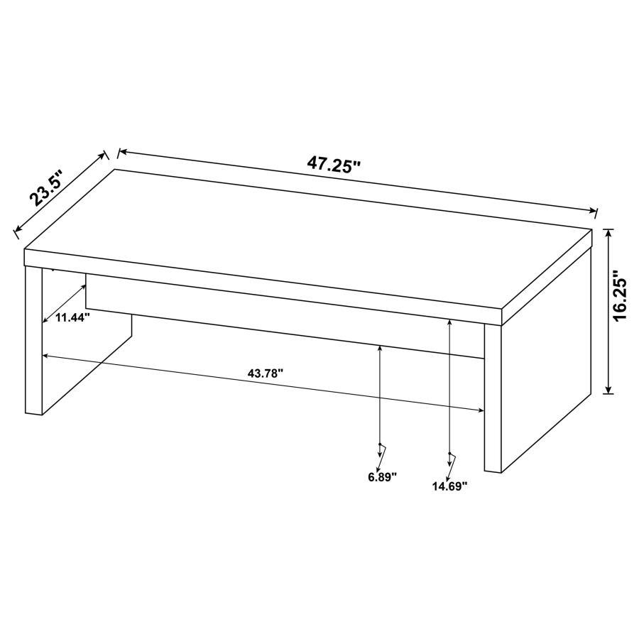 Lynette - Rectangular Coffee Table Set