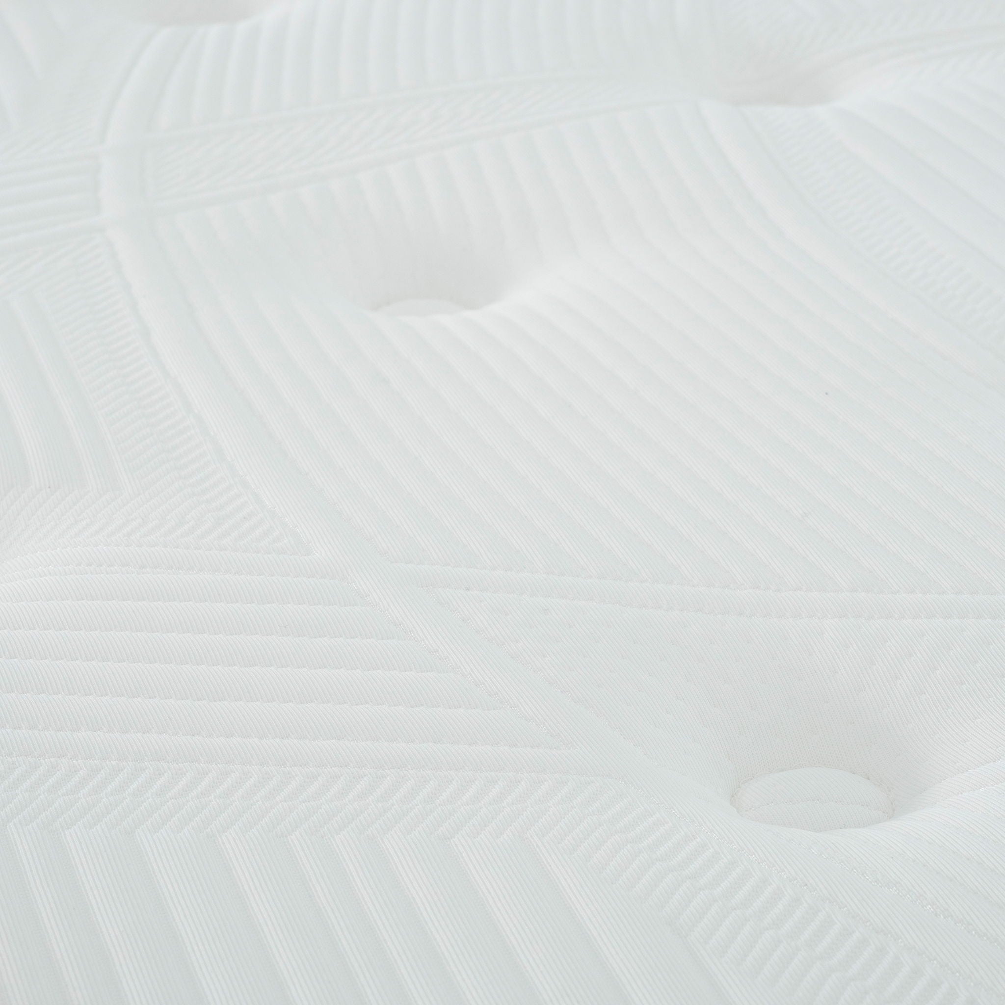 10" Full Size Hybrid Mattress In A Box, Gel Memory Foam Mattress Top With Pocket Coil Base - Gray / White