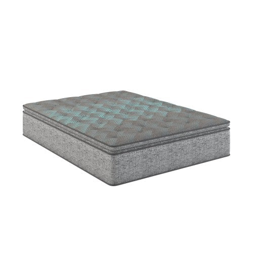 Restonic Comfort Care 12" Hybrid Euro Top Mattress, Individual Pocketed Coil Mattress , Plush Comfort, Full