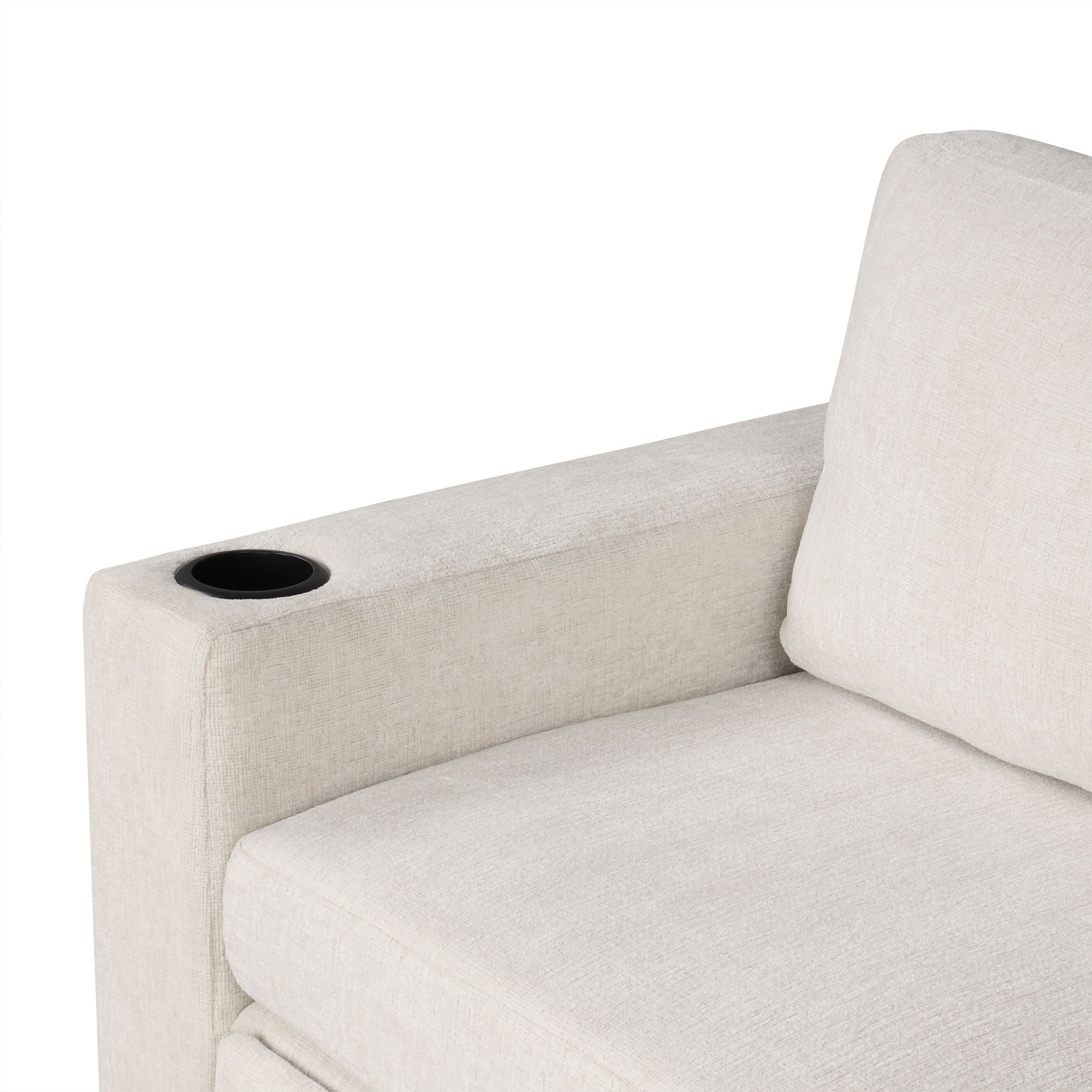 Convertible U-Shaped Sectional Sofa With Pull-Out Bed - Best Buy Furniture