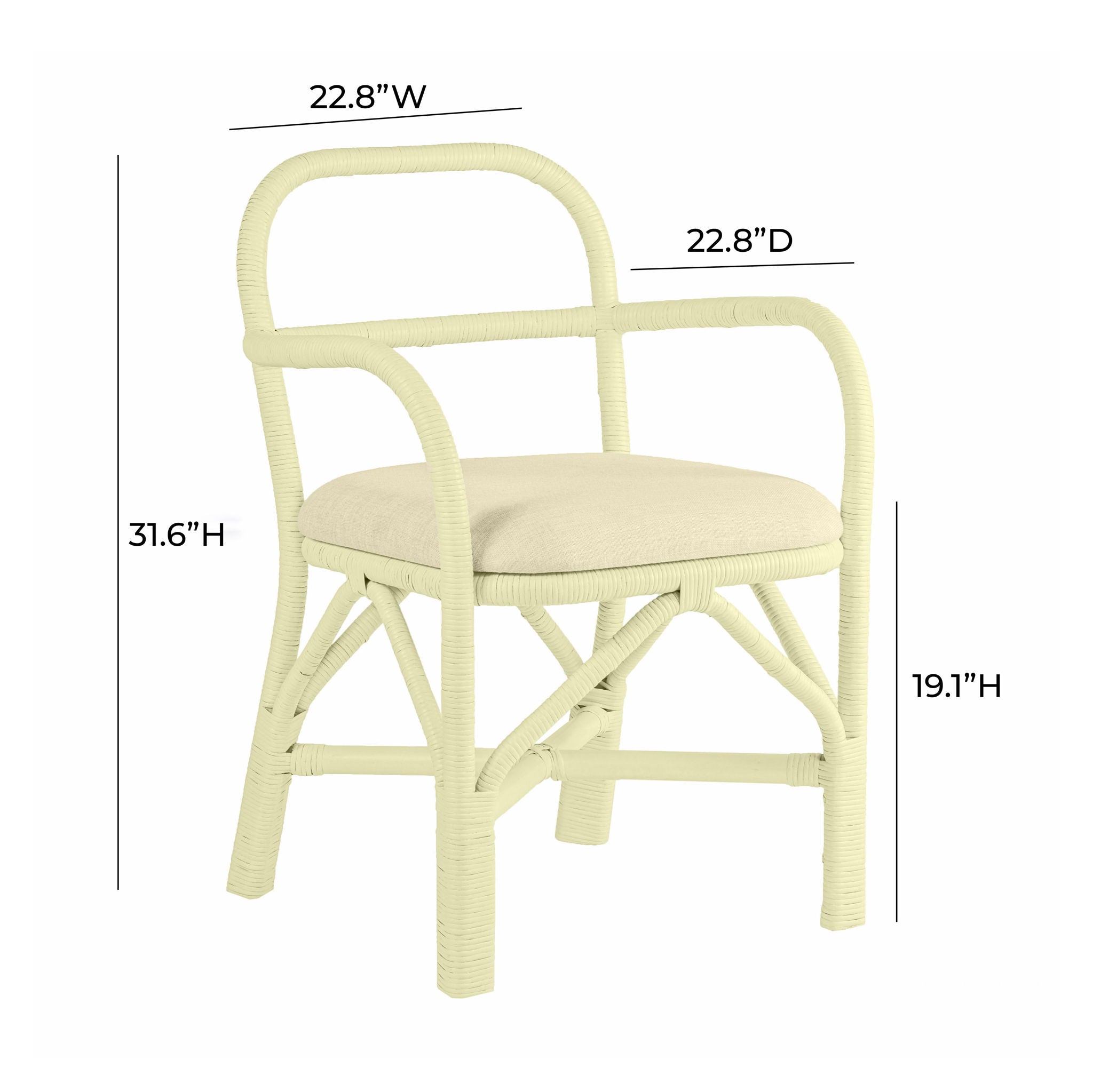 Ginny - Rattan Dining Chair