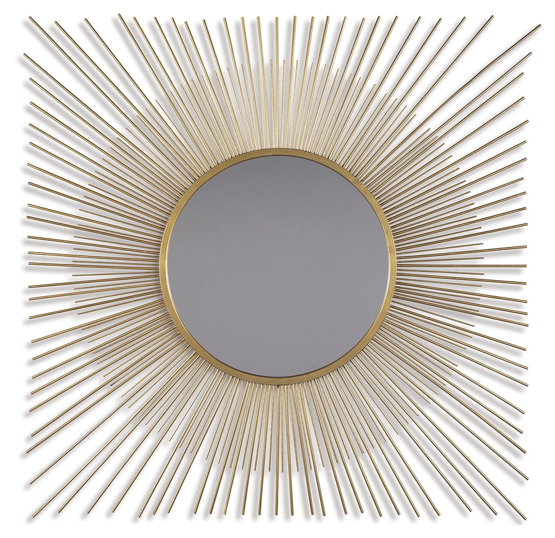Elspeth - Accent Mirror - Gold Finish