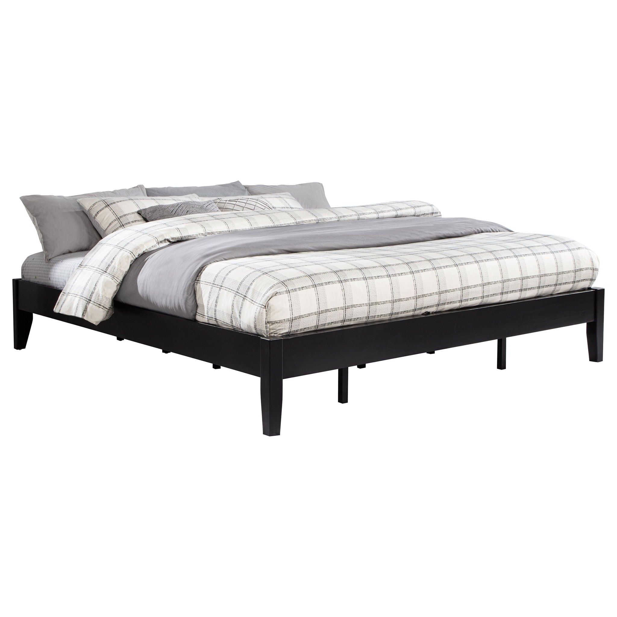 Spivey - California King Platform Bed - Black