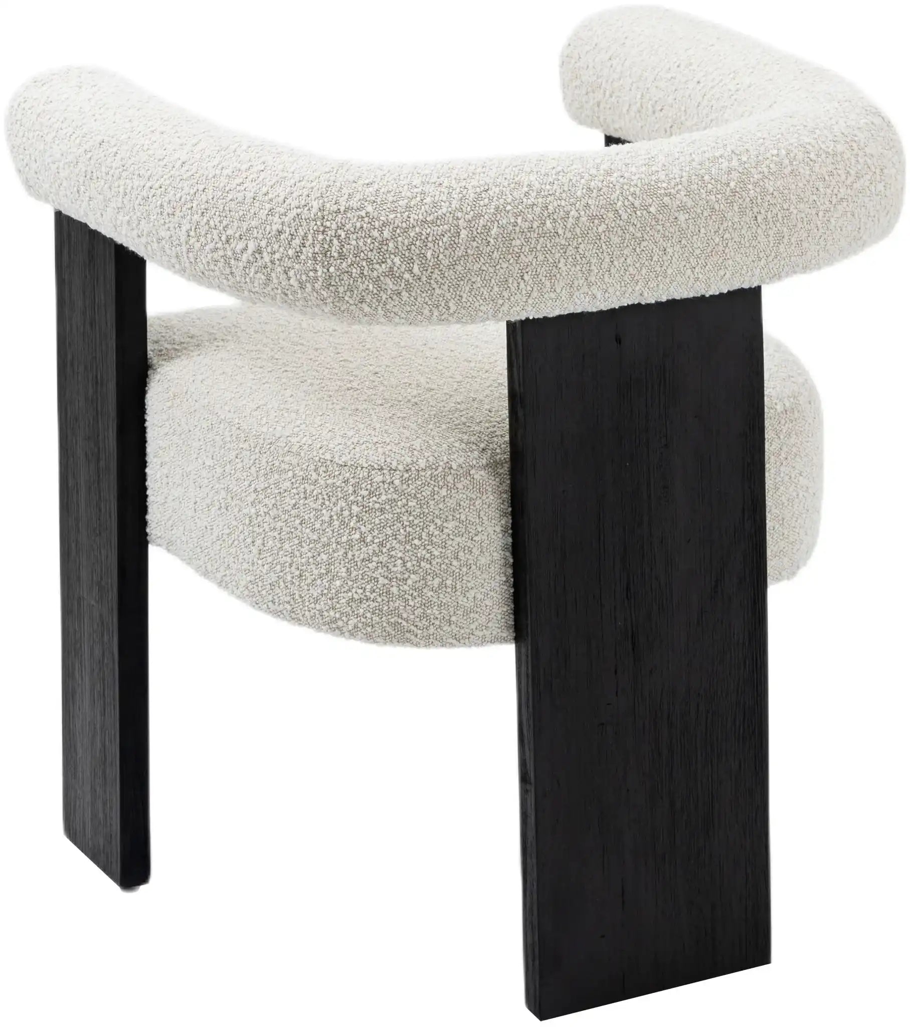 Barrel - Dining Chair - Black Legs