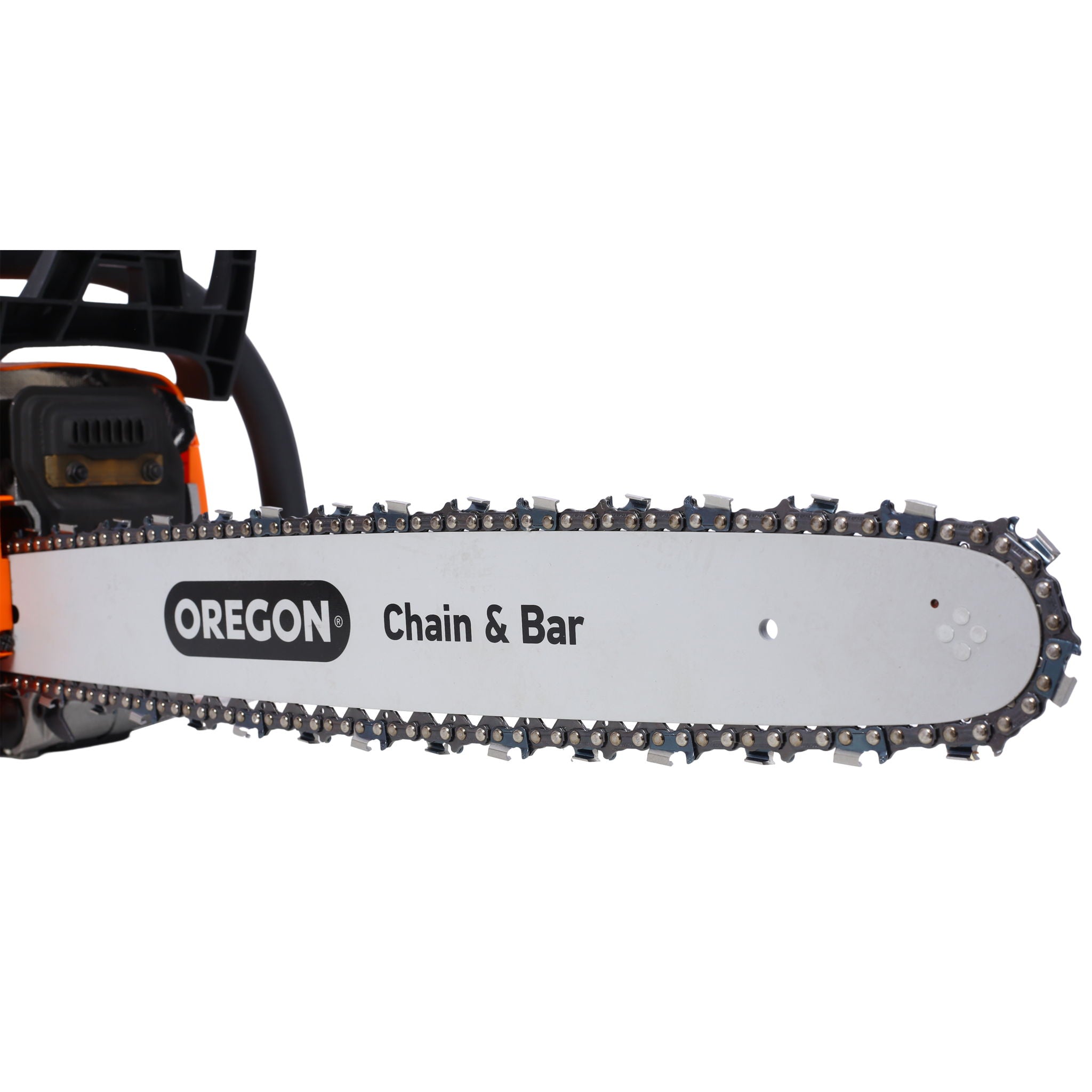 62Cc Gas Powered Chainsaw With 20" Oregon Chain & Bar 2 Cycle Petrol Handheld Cordless Design Epa Compliant - Orange