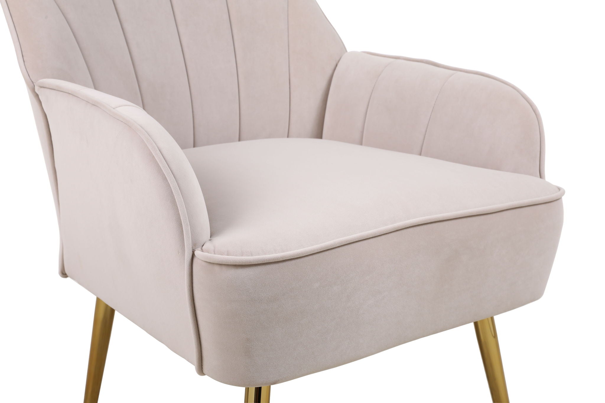 Modern Mid-Century Chair Tufted Sherpa Armchair For Living Room Bedroom Office