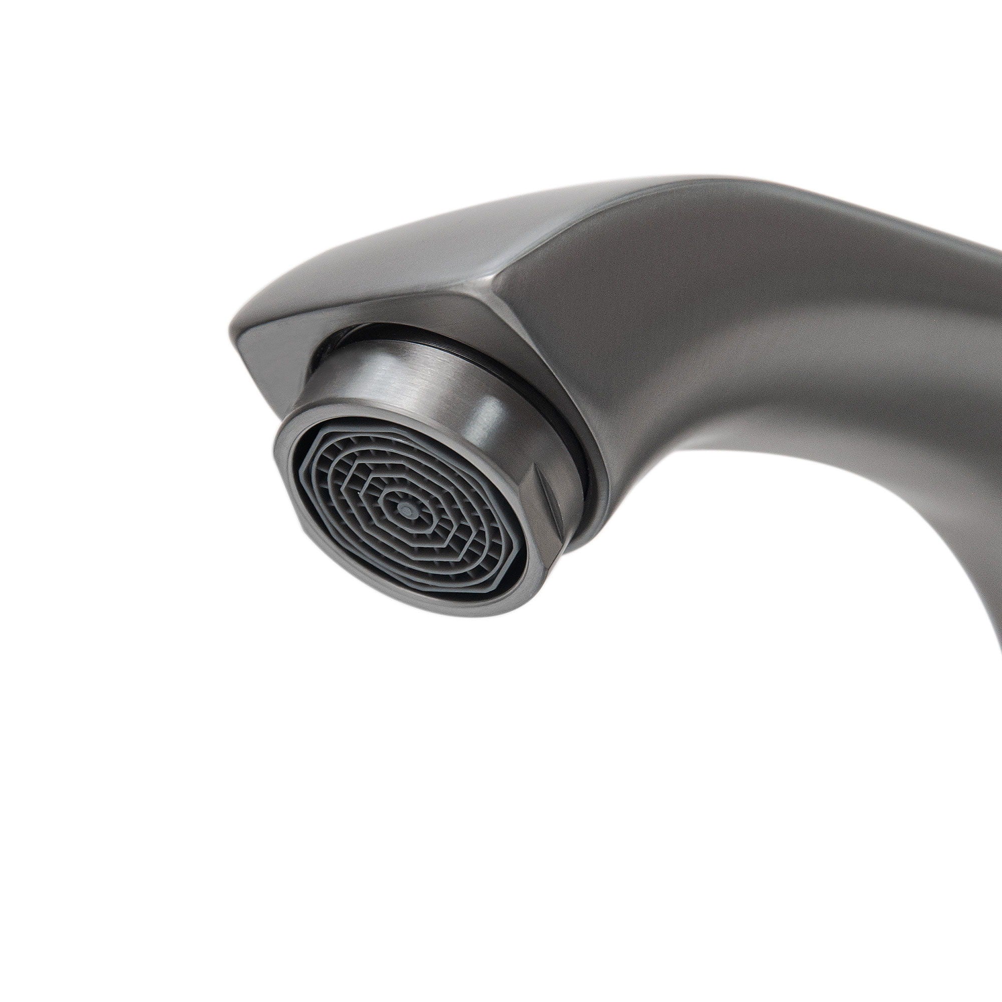 Modern Freestanding Bathroom Vanity With Ceramic Sink, Hot And Cold Faucet, Storage Cabinet & Open Shelf