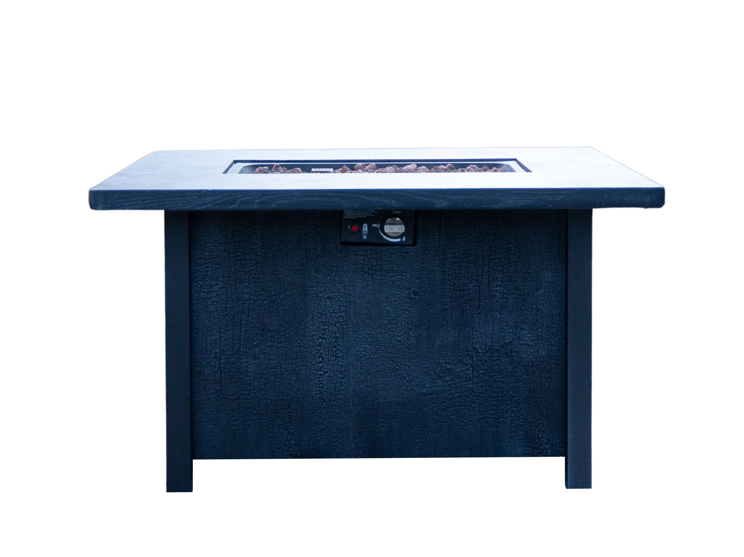 44"W x 25"H Outdoor Propane Fire Pit Table, 50,000 BTU