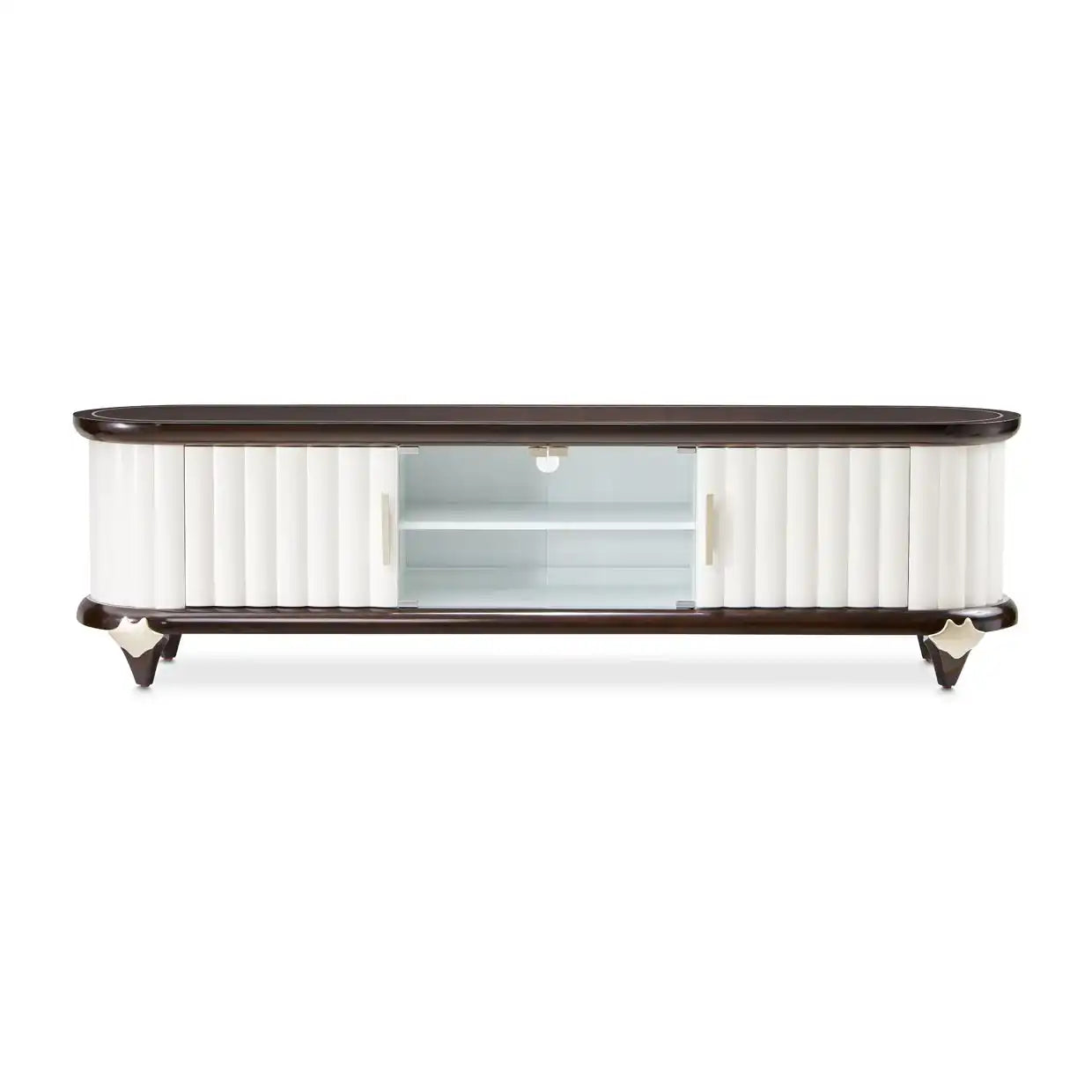 Paris Chic - Media Cabinet - Espresso Brown