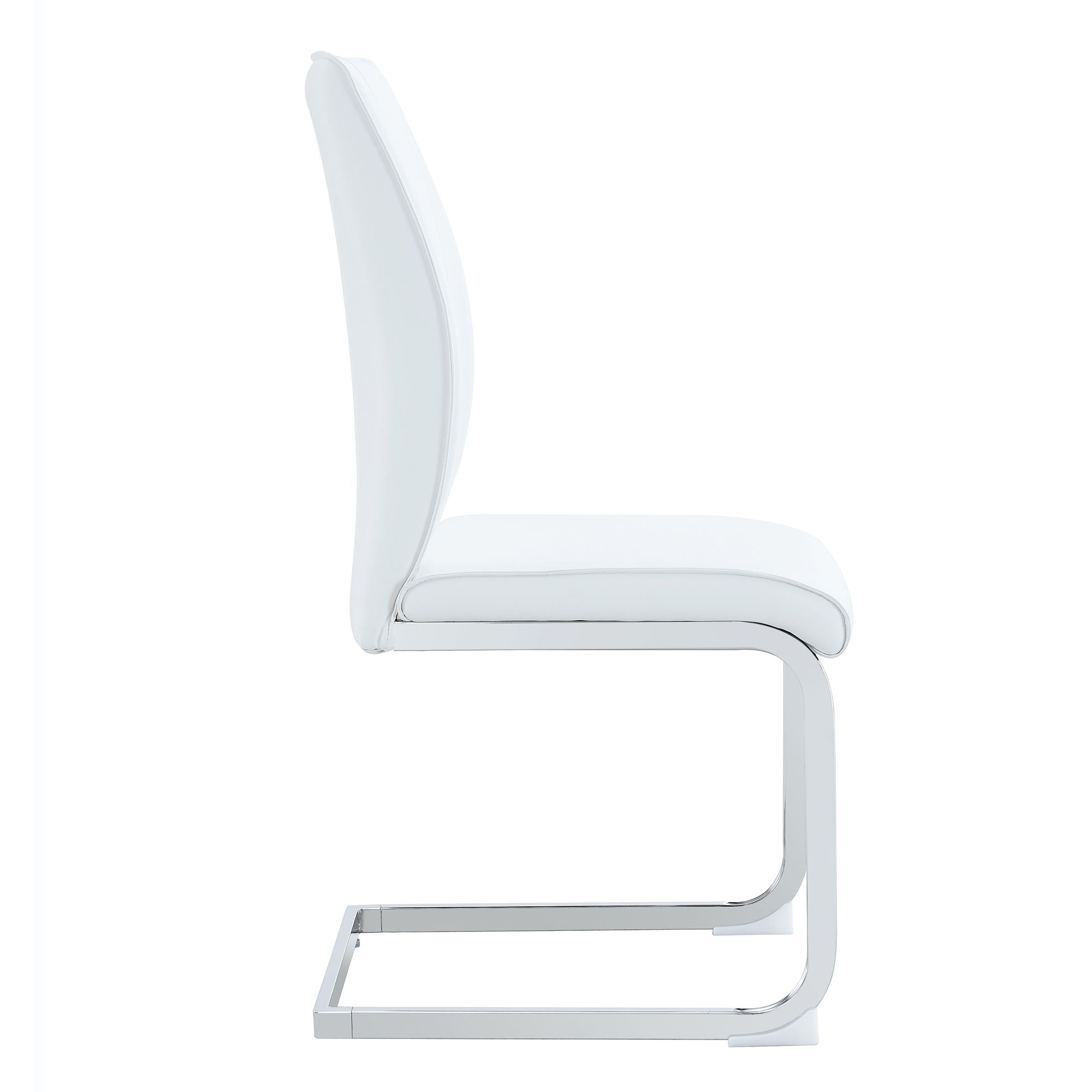 Luxury Simple Arch Chair, High Resilience With Metal Legs