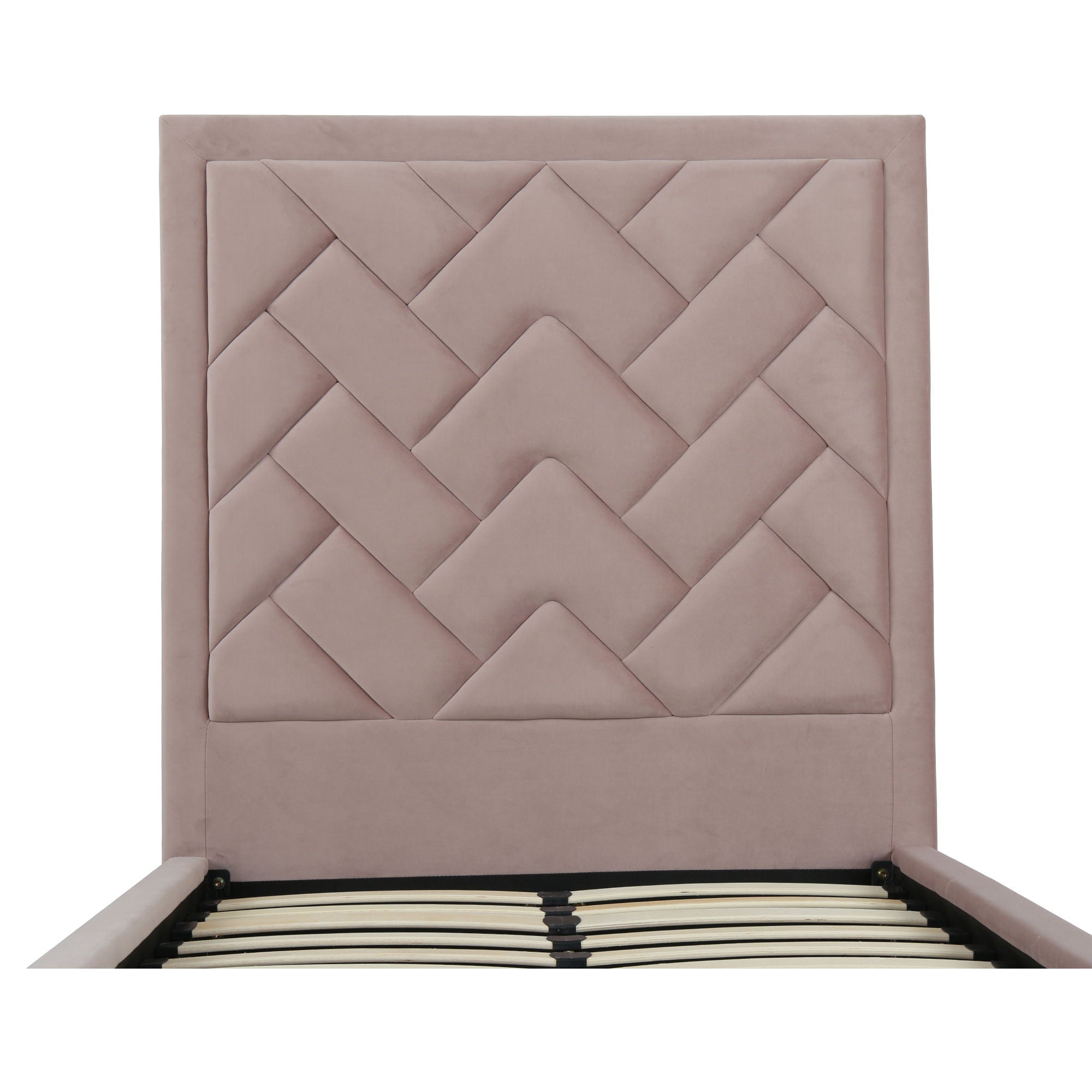 Crosby - Bed With Upholstered Headboard And Slats