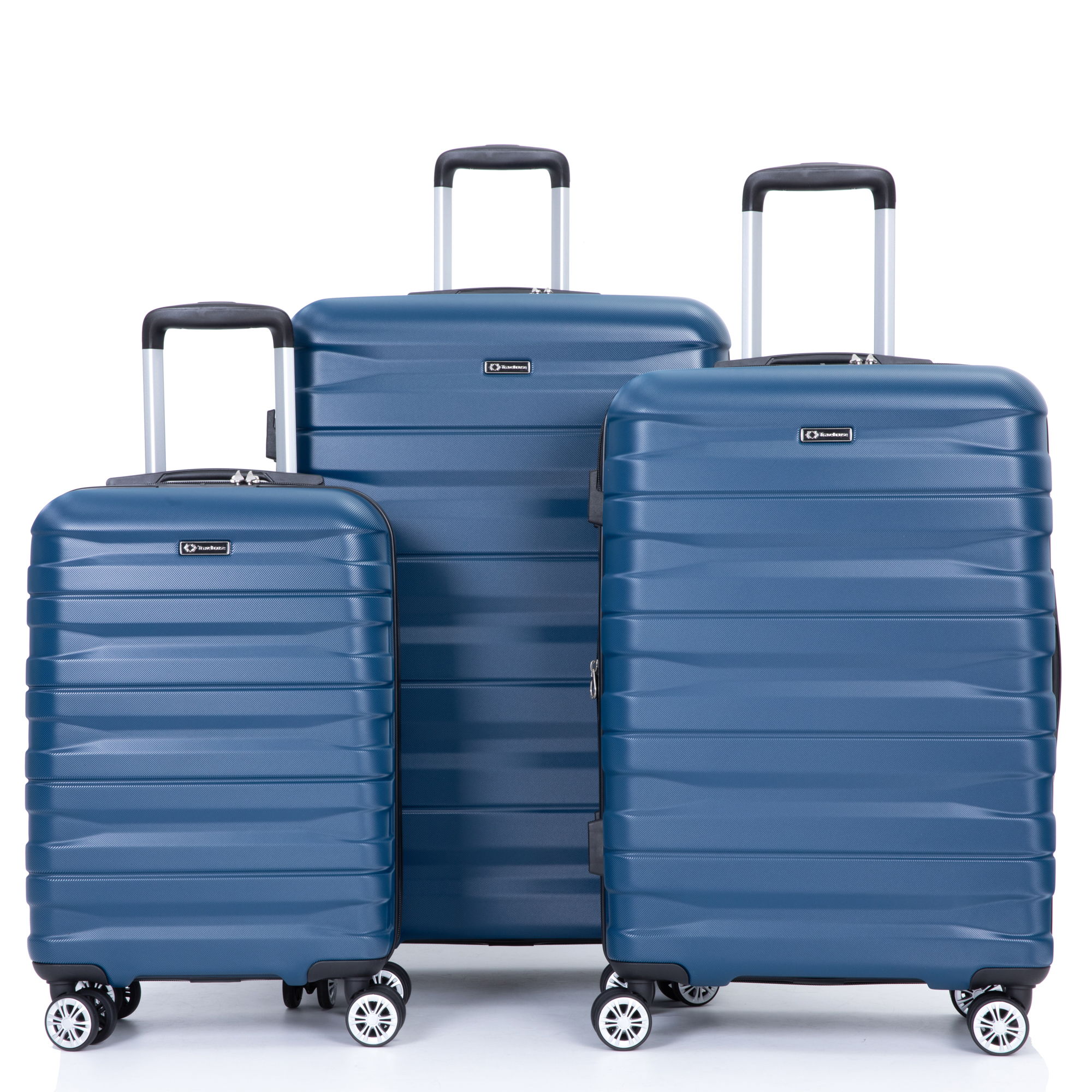 3 Piece Luggage Sets Lightweight & Durable Expandable Suitcase With Two Hooks