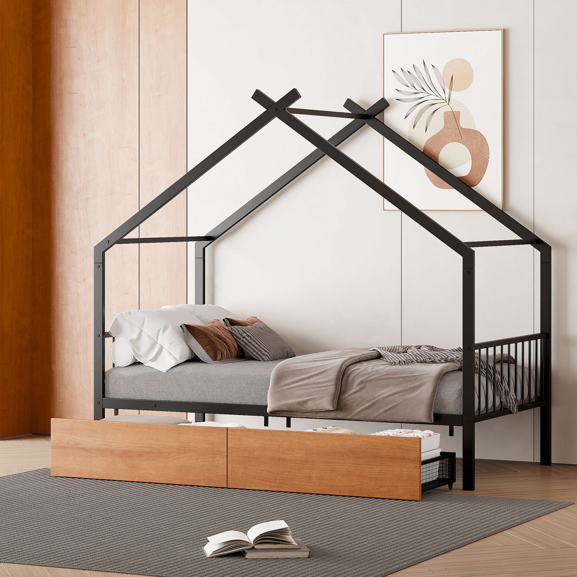 Adorable House Design Bed