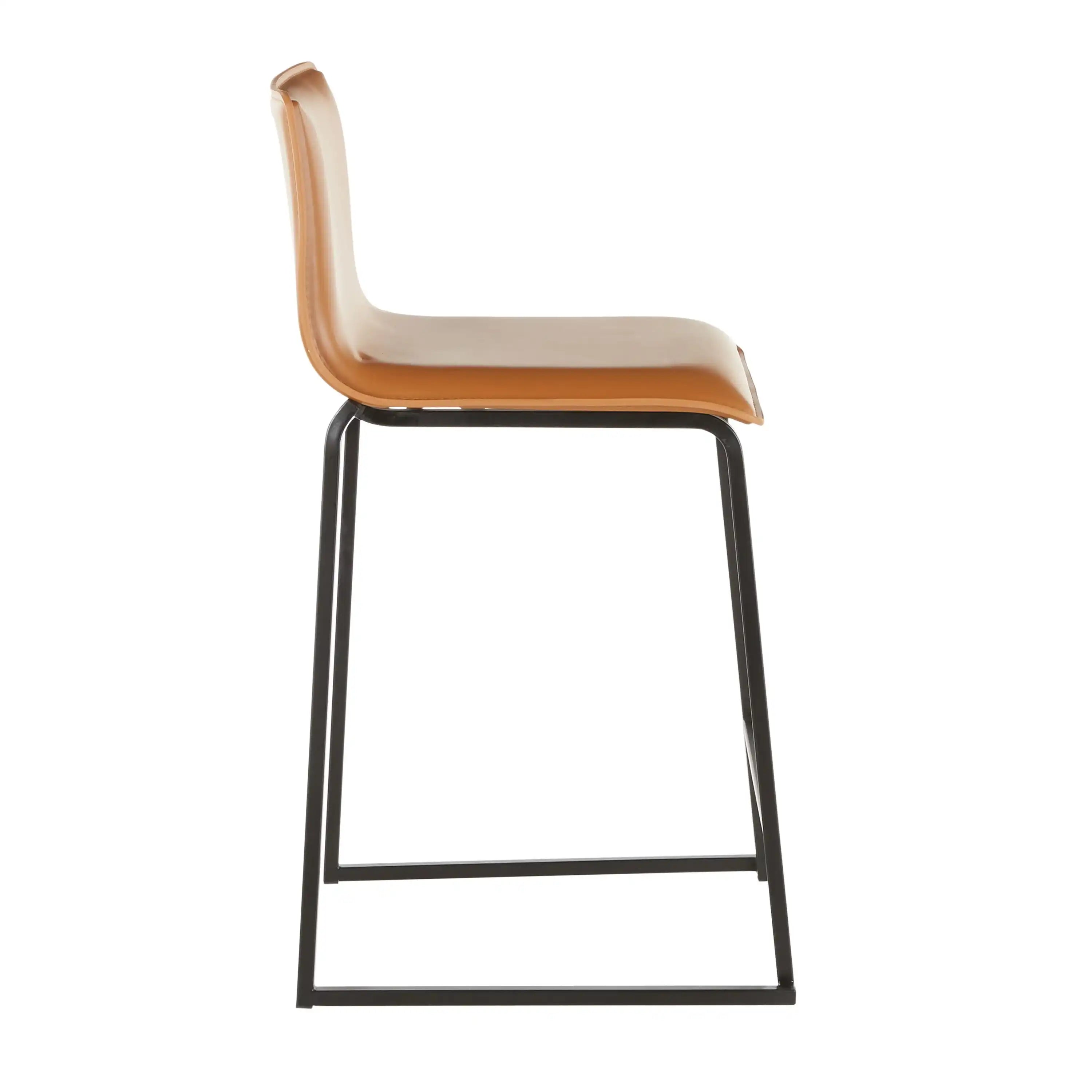 Mara - Upholstered Contemporary Counter Stool (Set of 2) - Best Buy Furniture