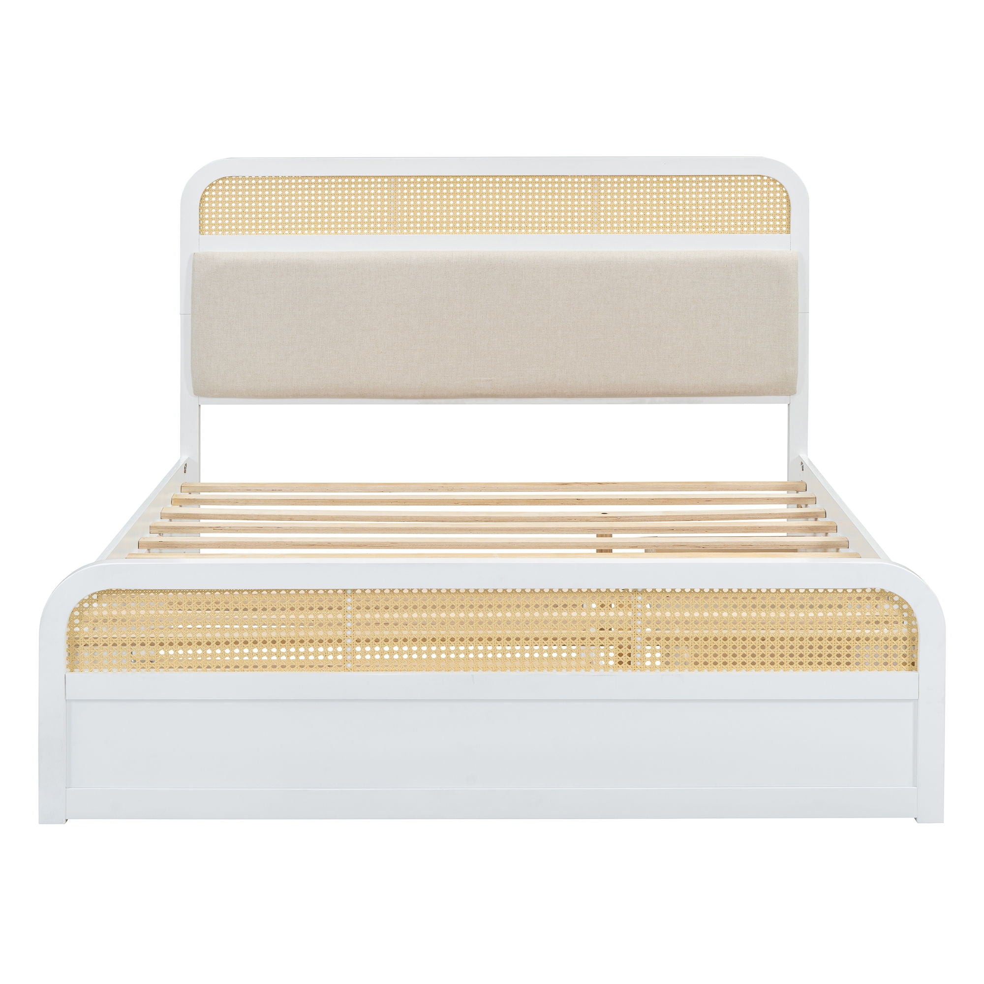 Platform Bed With Trundle And 2 Drawers