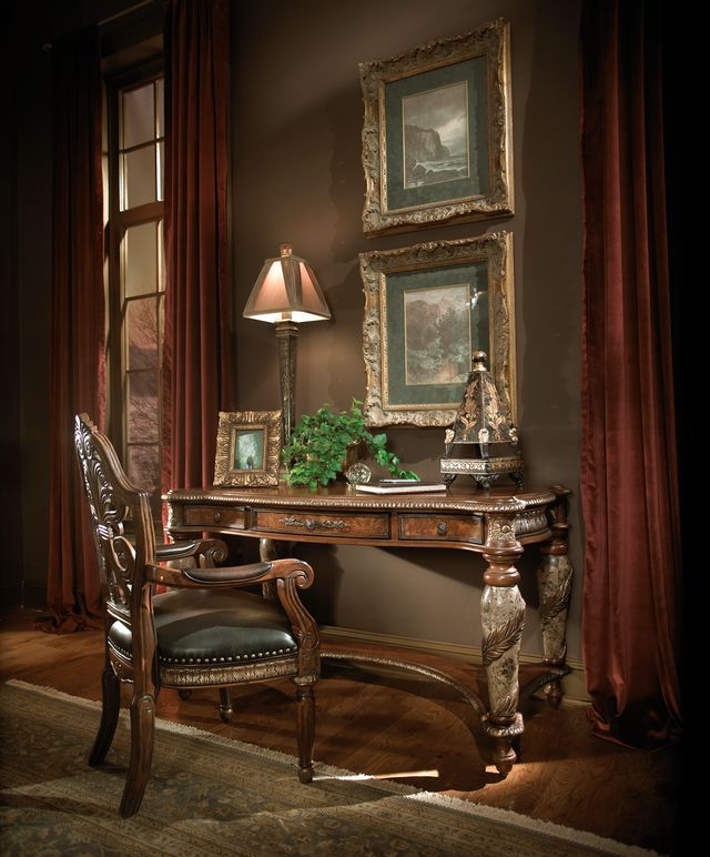 Villa Valencia - Writing Desk - Classic Chestnut