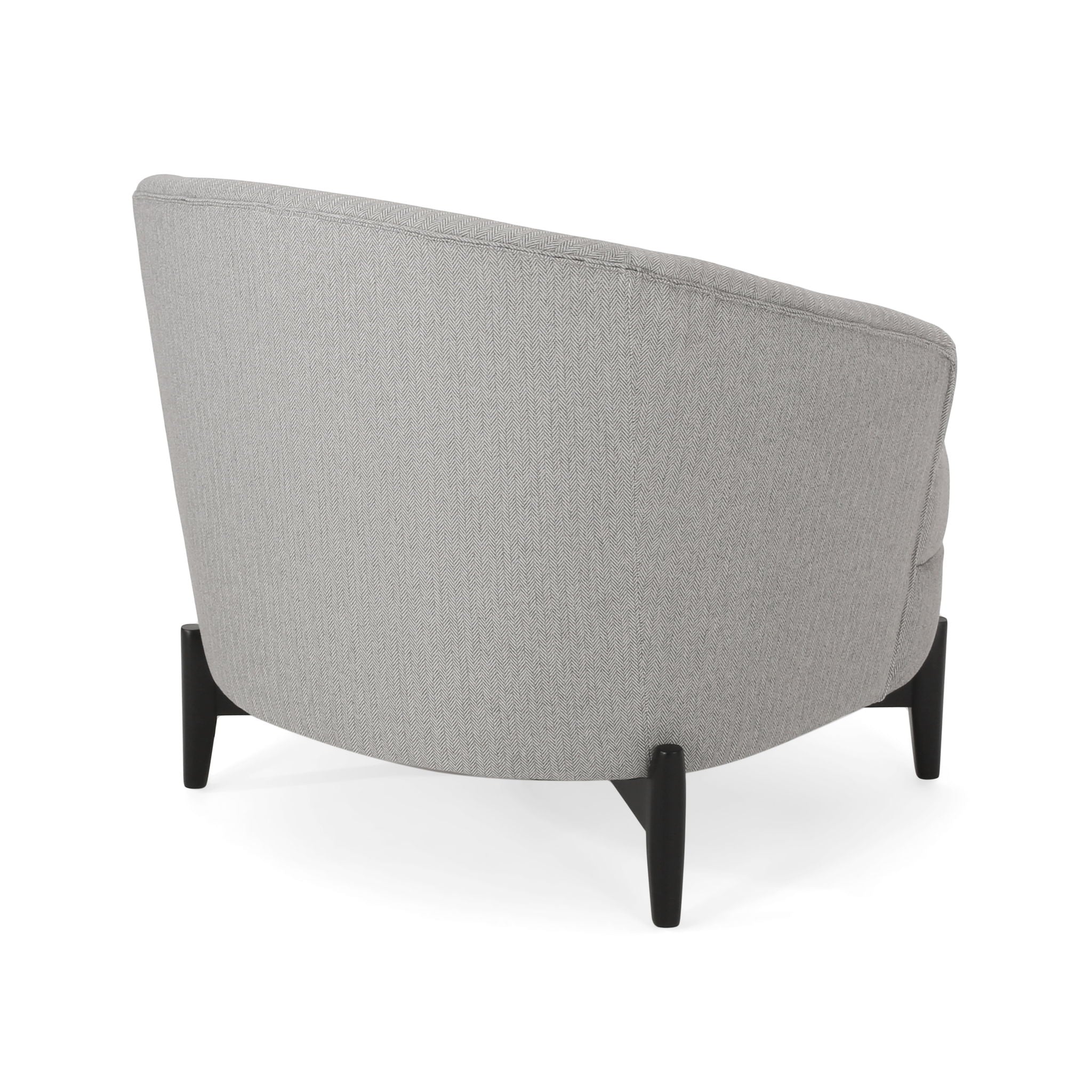 Elegant Barrel Style Club Chair