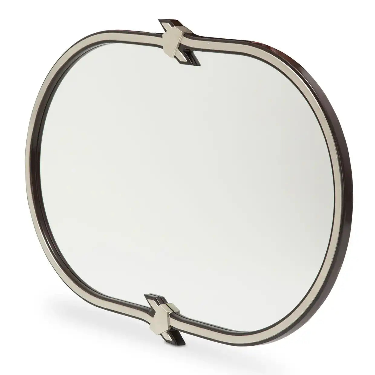 Paris Chic - Wall Mirror - Espresso Brown
